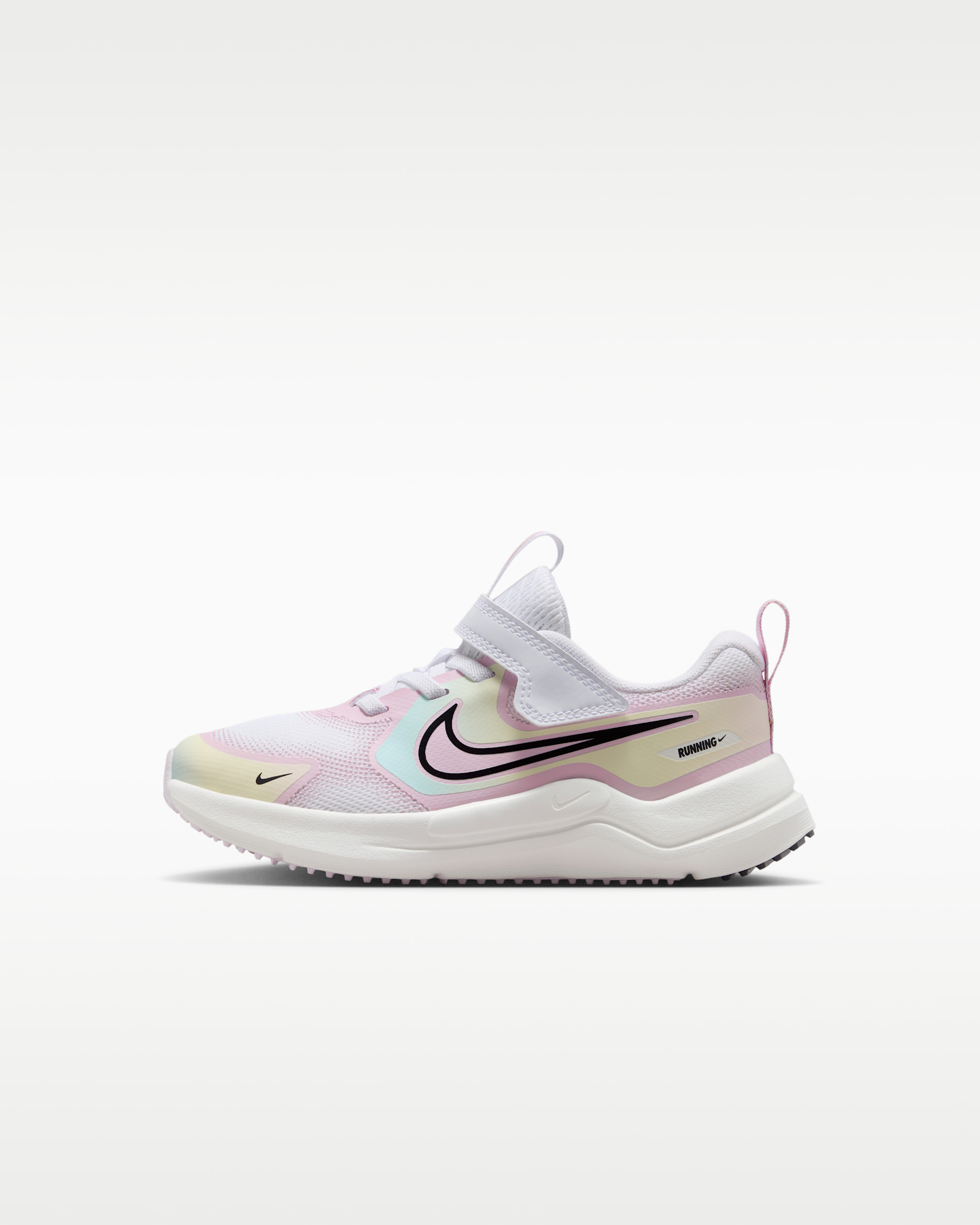 Nike Cosmic Runner SE 2 Younger Kids' Shoes - White/Bleached Lilac/Sail/Black
