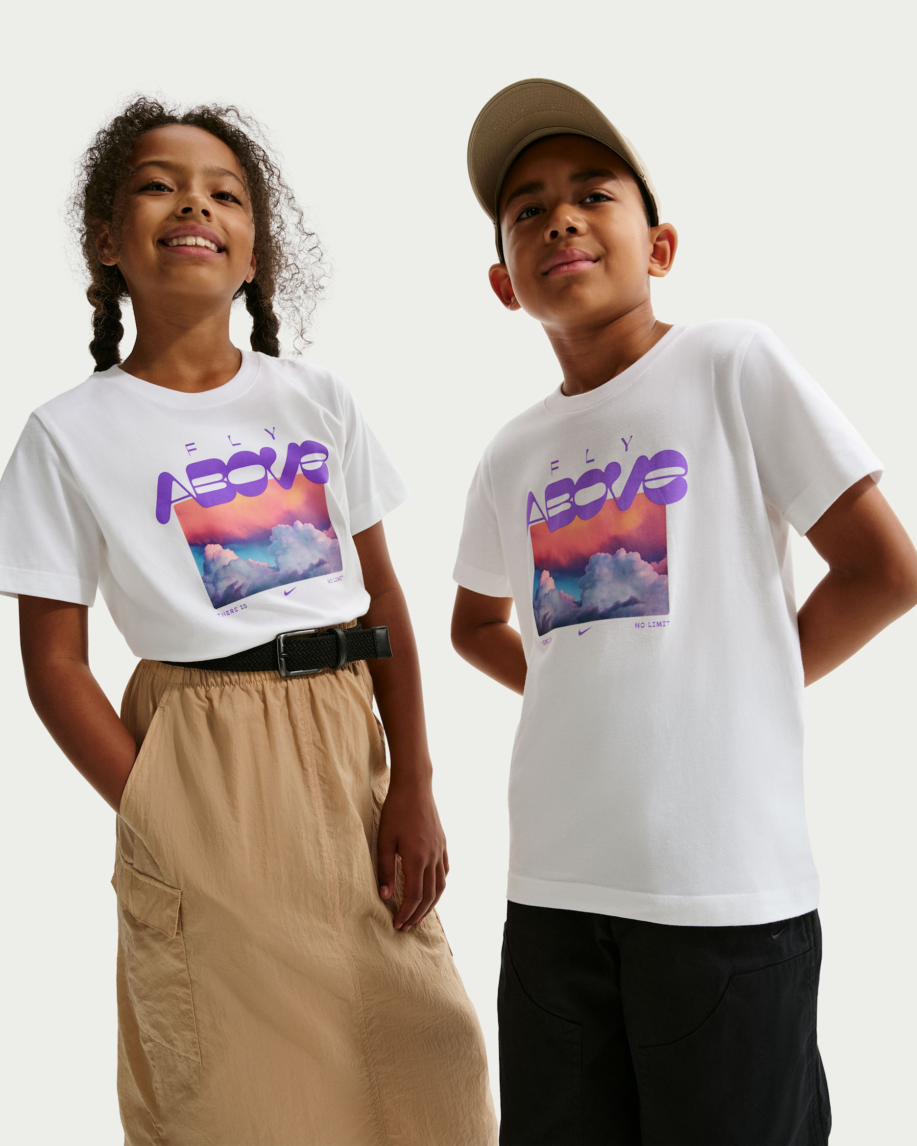 Nike Sportswear Older Kids' T-Shirt - White