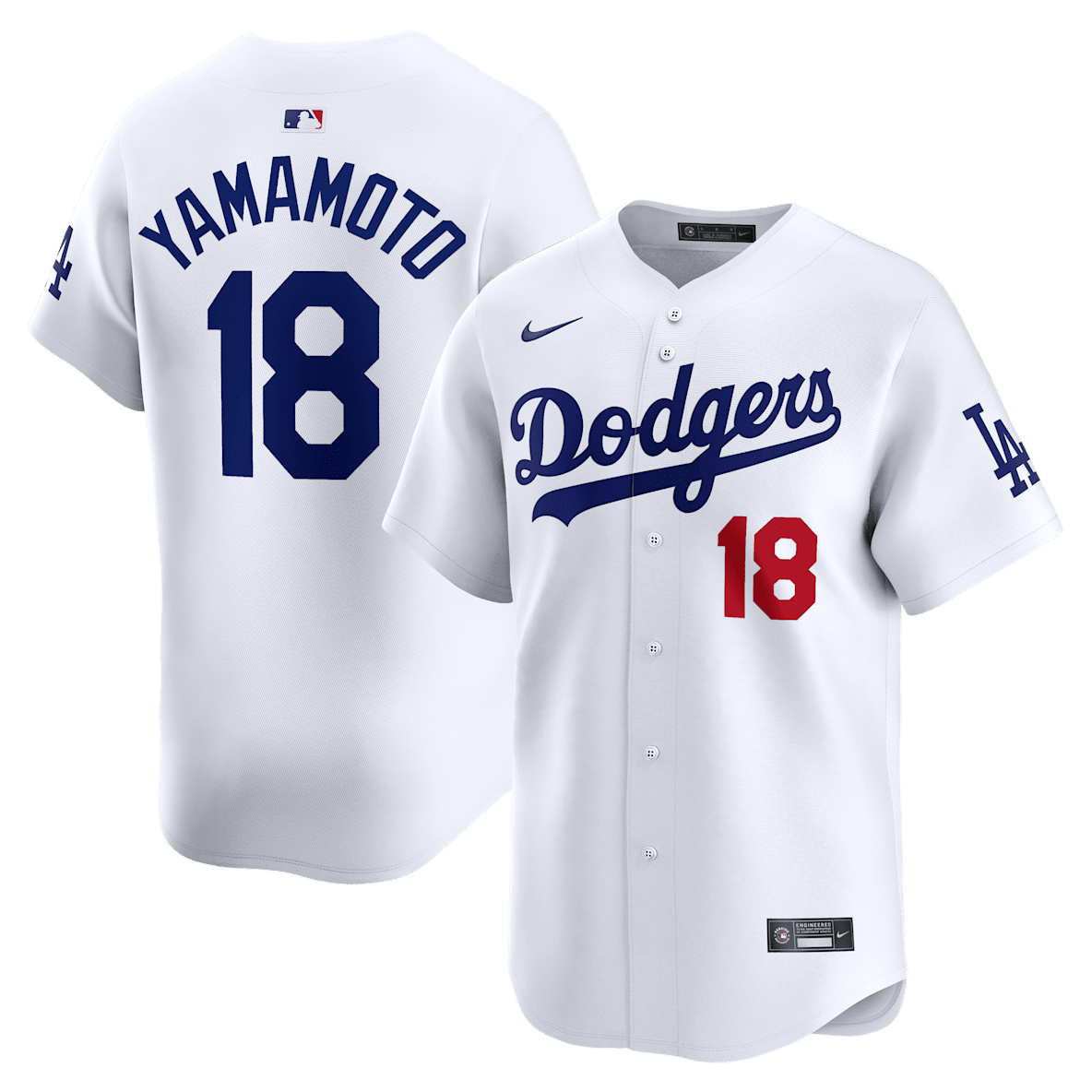 Yoshinobu Yamamoto Los Angeles Dodgers Men's Nike MLB Limited Jersey