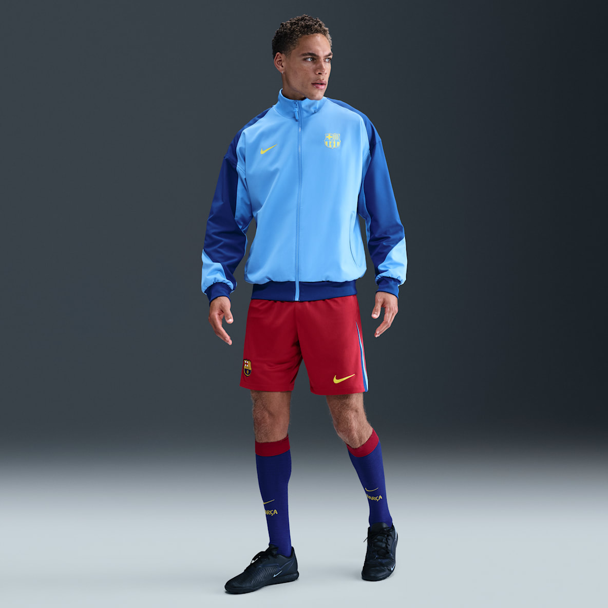 FC Barcelona 2025/26 cuarta equipación Shorts de fútbol Nike Dri-FIT Replica para hombre