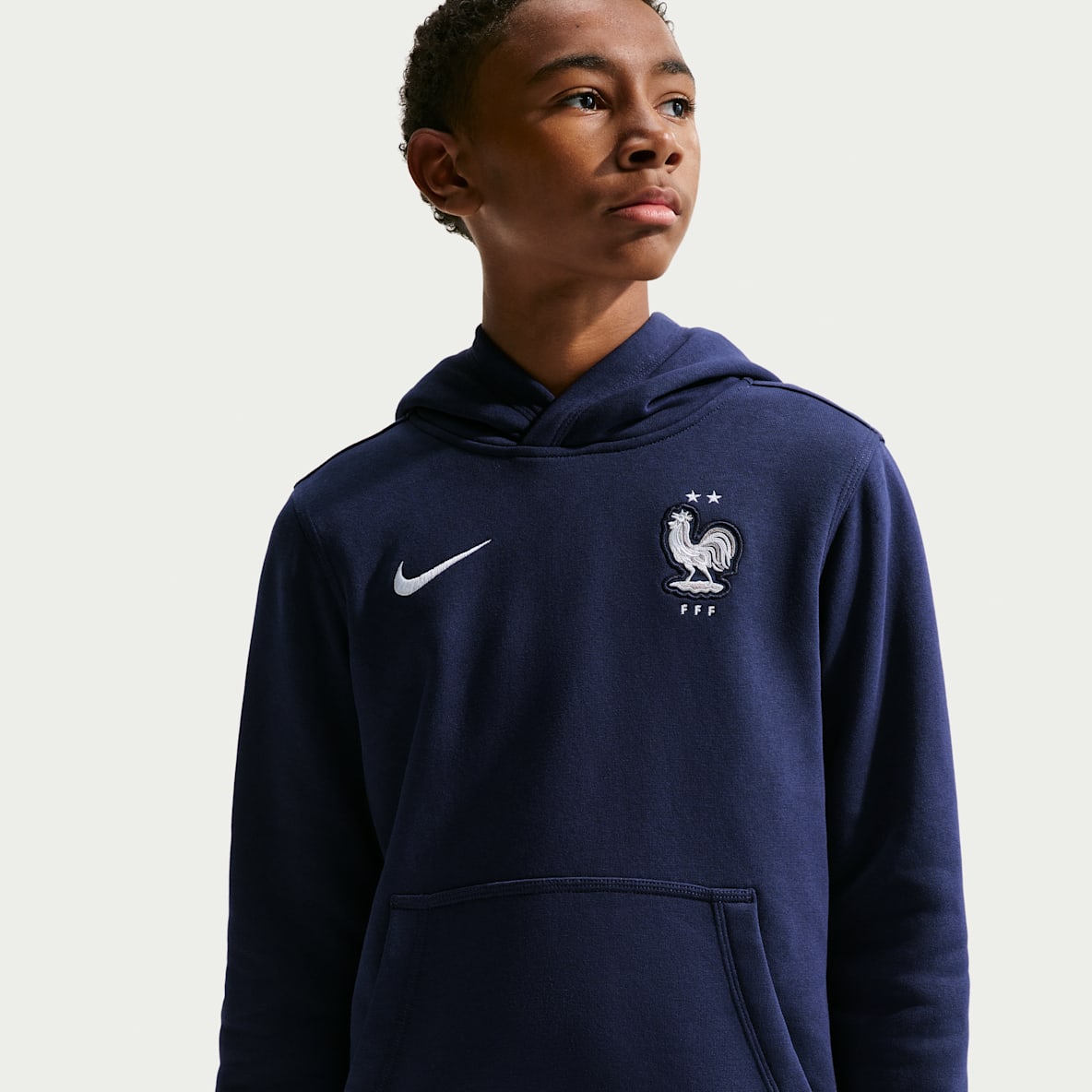 FFF Club Sweat à capuche Nike Football pour ado (garçon)