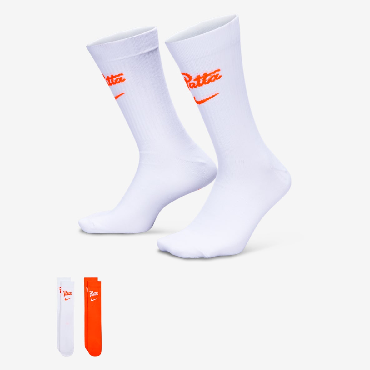 Netherlands x Patta Everyday Essential Crew Socks (2 Pairs)