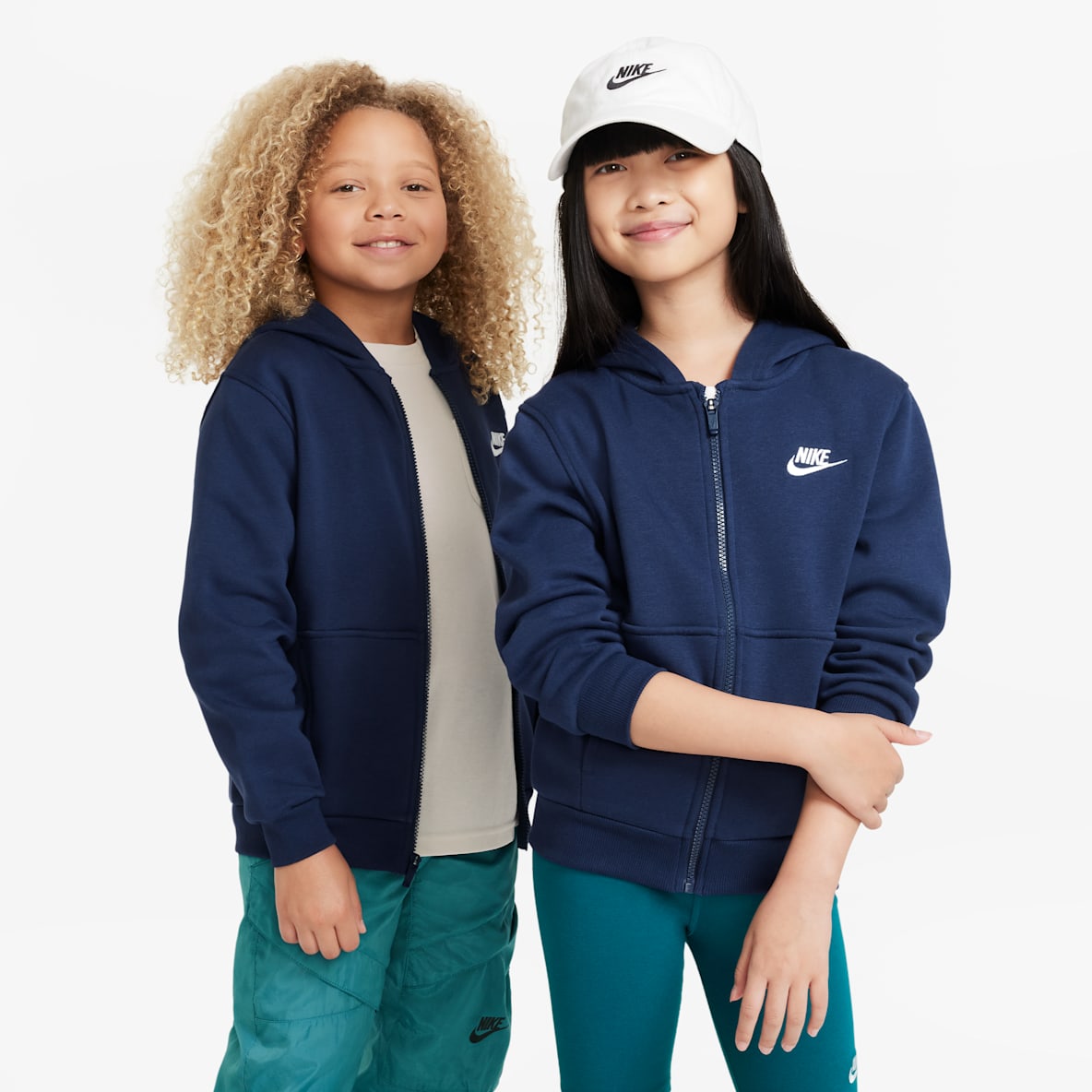 Nike Sportswear Club Fleece Big Kids' Full-Zip Hoodie