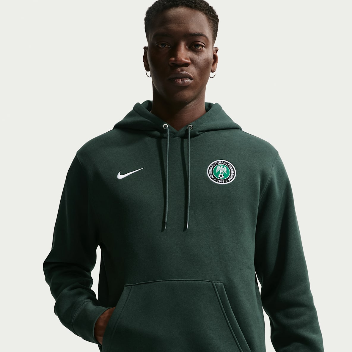 Nigeria Club Men's Nike Football Pullover Hoodie