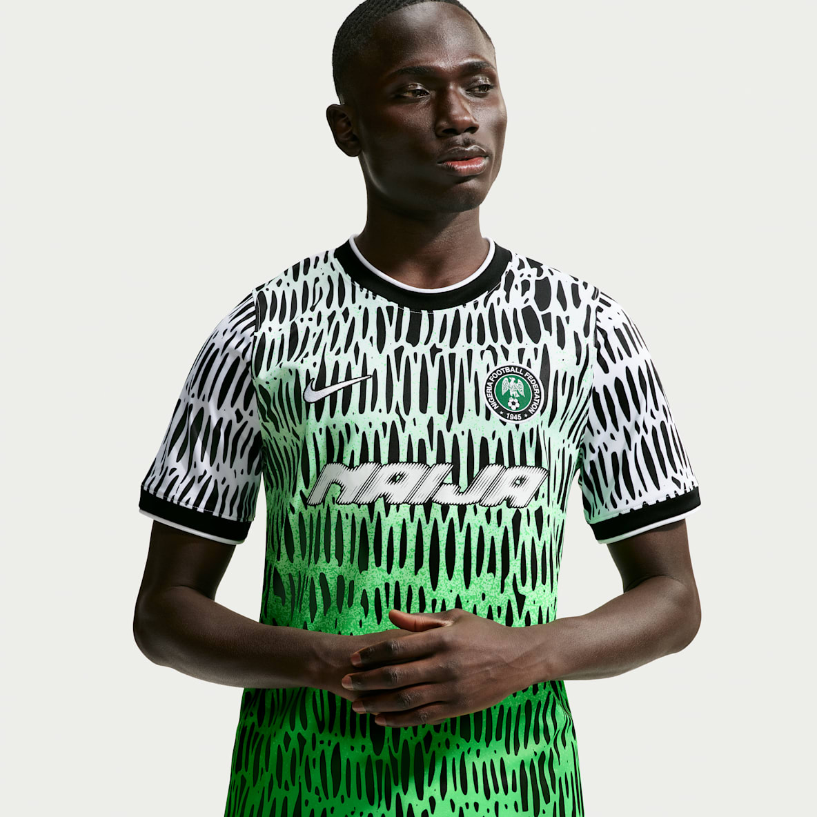 Nike x Nigeria x Slawn Men's Dri-FIT Academy Pro Short-Sleeve Football Top