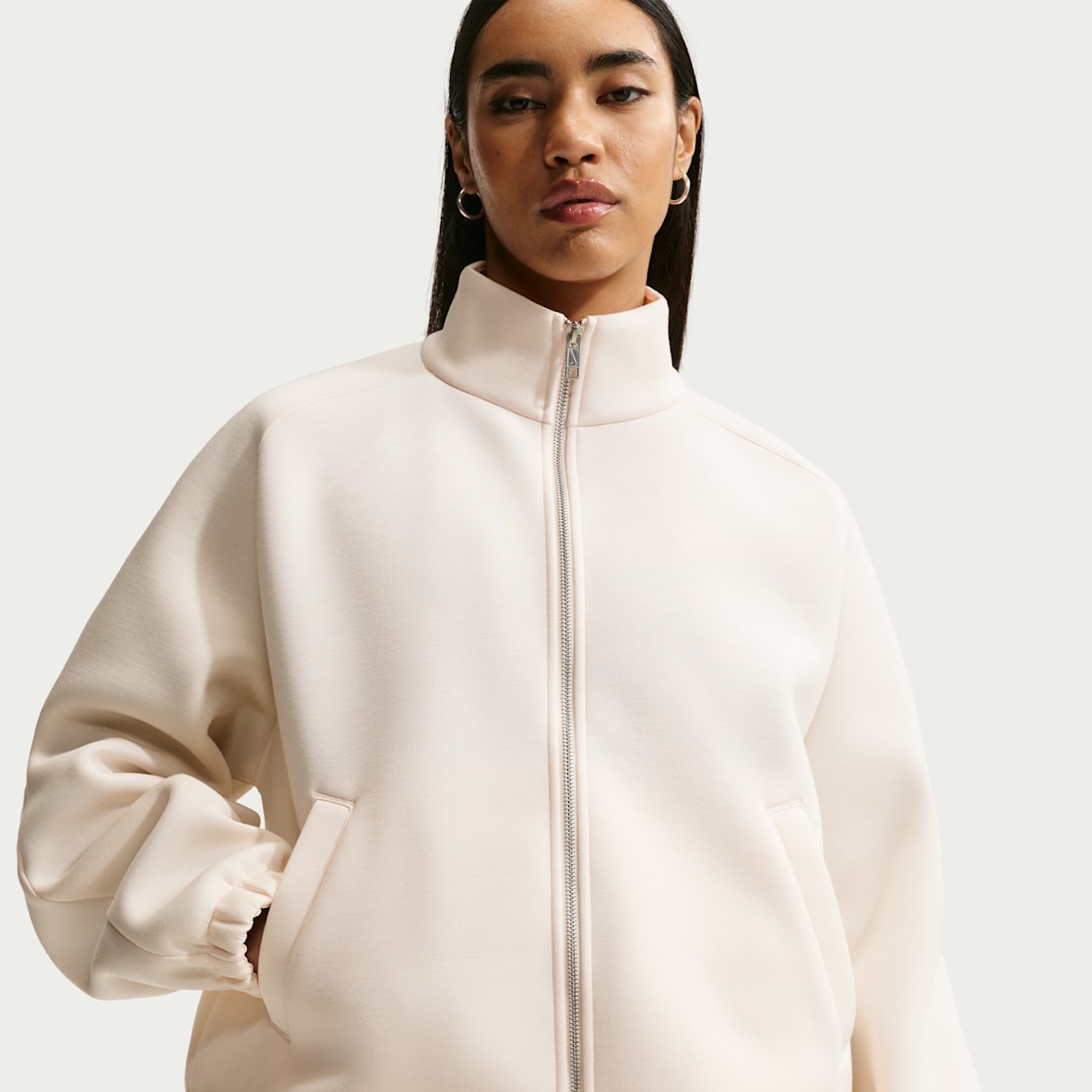 Nike Pregame Fleece Women's Oversized Track Jacket