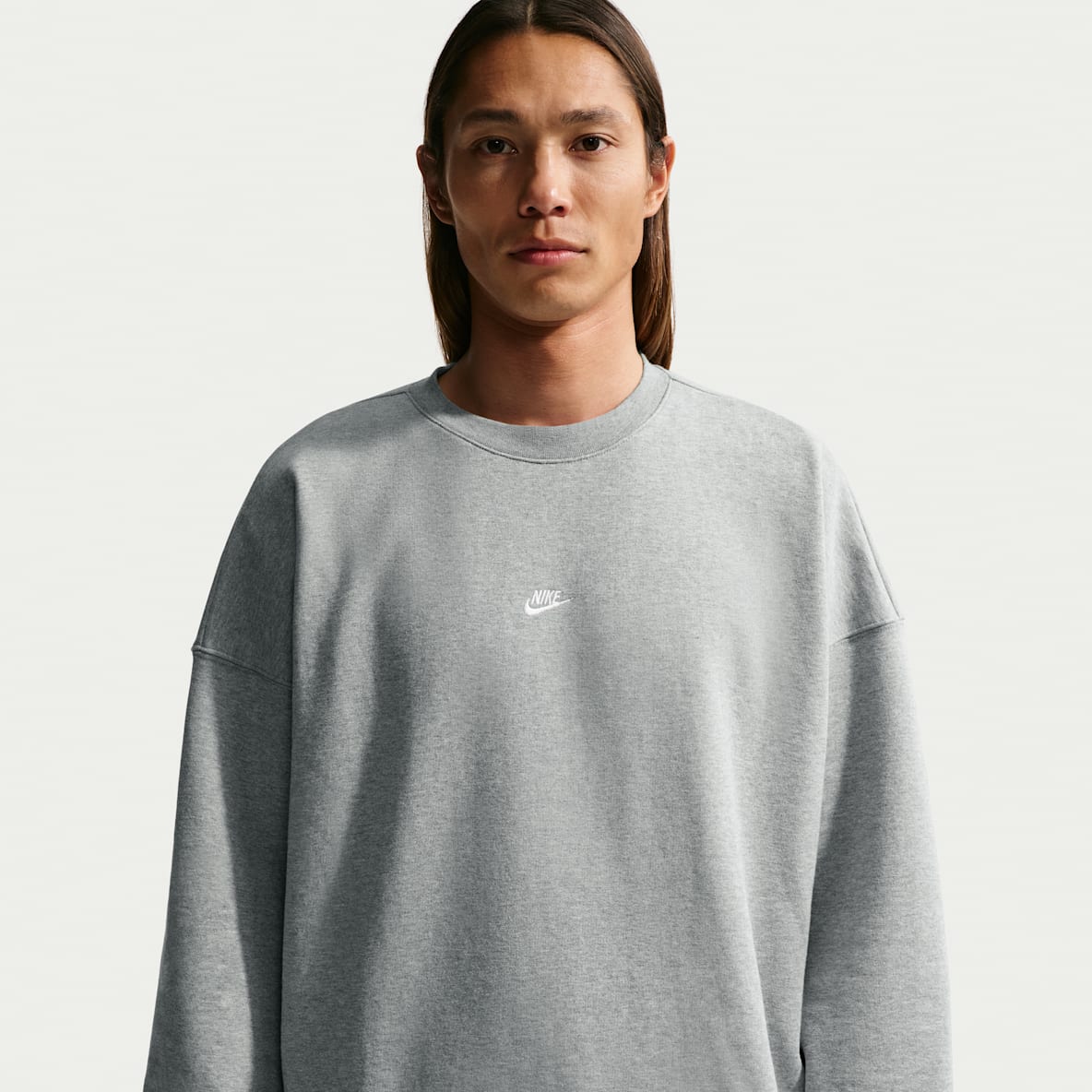 Nike Sportswear Club Men's Oversized French-Terry Crew-Neck Sweatshirt