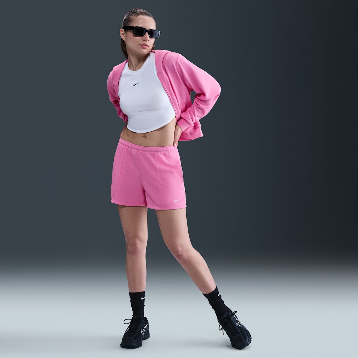 Nike Sportswear Chill Terry Women's Mid-Rise 10cm (approx.) French Terry Shorts
