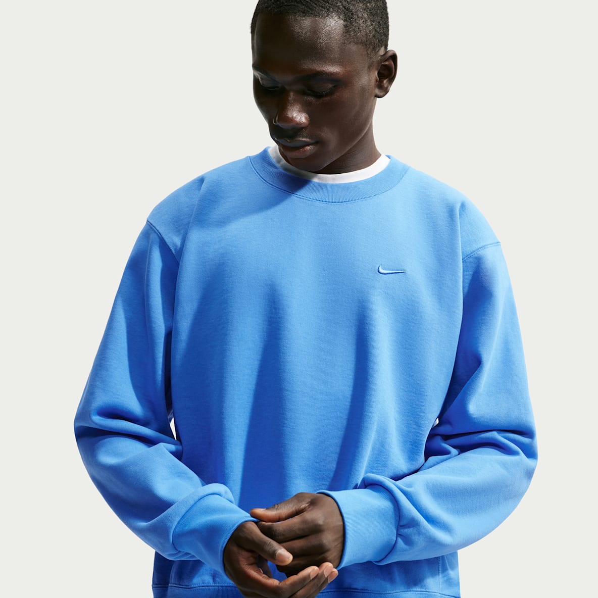 Nike Energy Men's Fleece Crew-Neck Sweatshirt