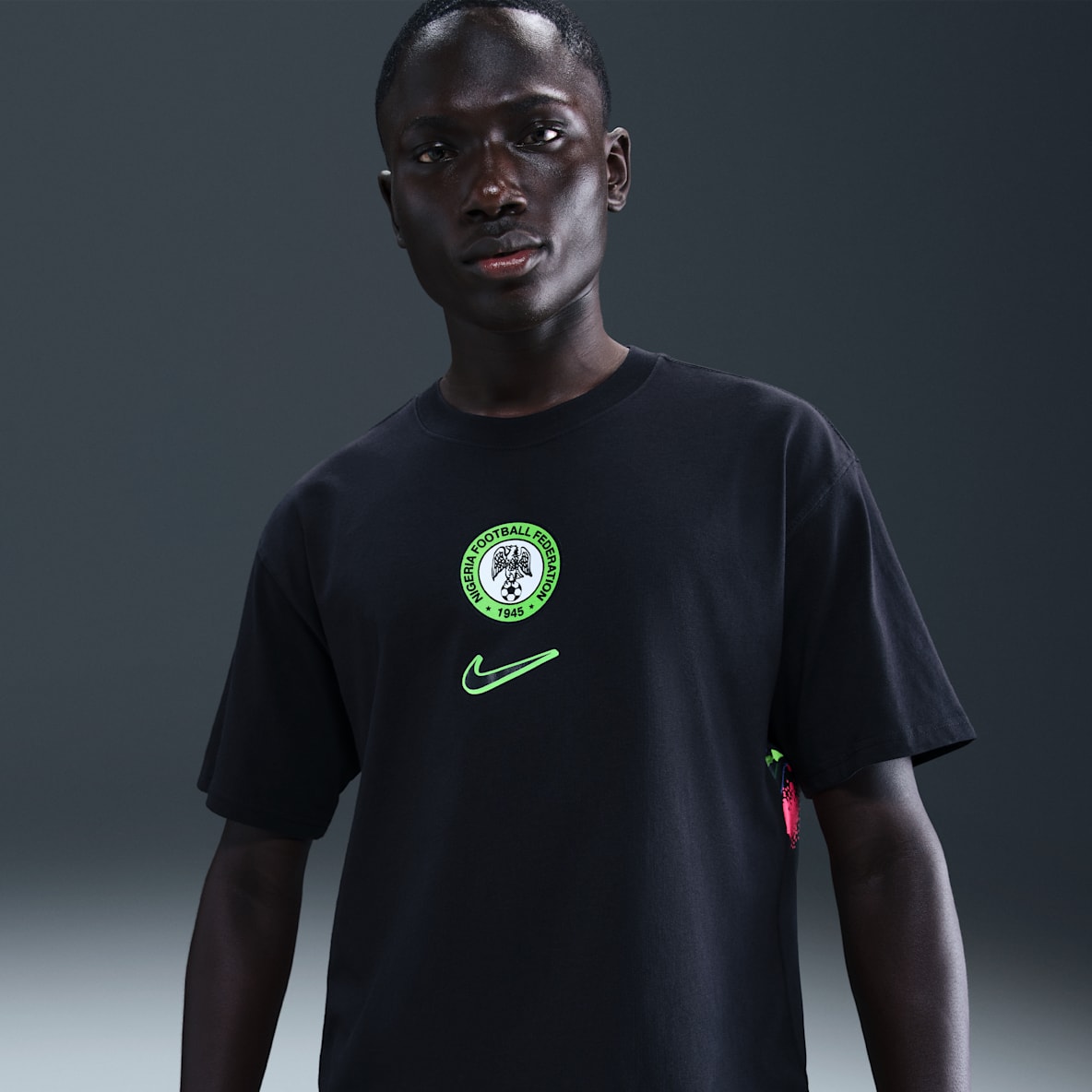 Nigeria Premium Goalkeeper Men's Nike Football T-Shirt