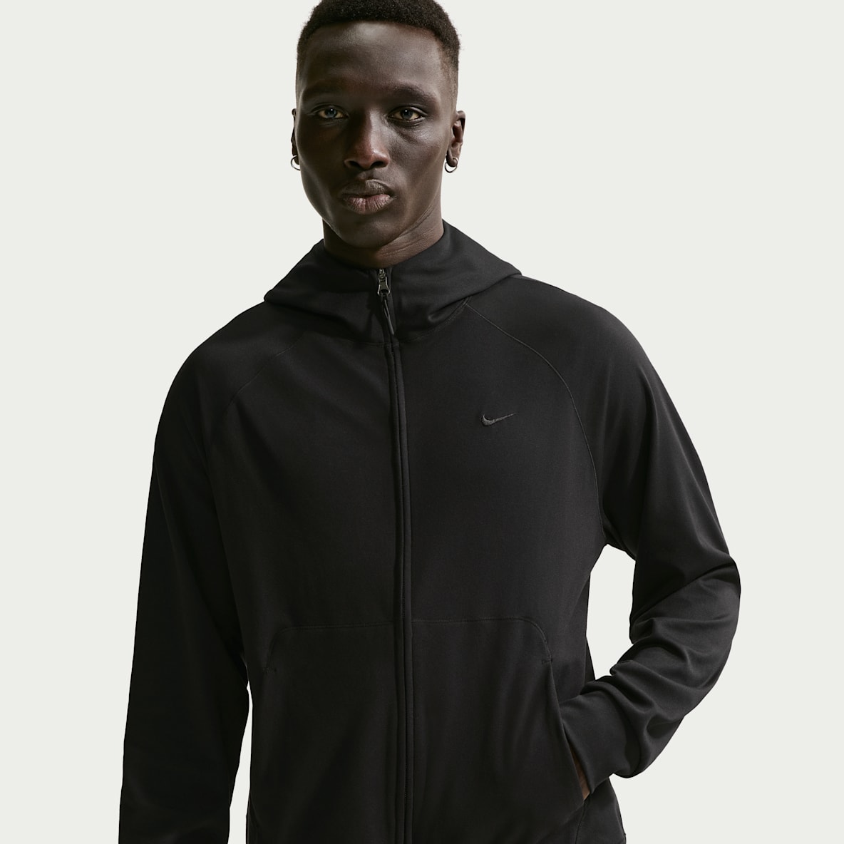 Nike Primary NanoKnit Sweat à capuche haute performance entièrement zippé à protection UV Dri-FIT pour homme