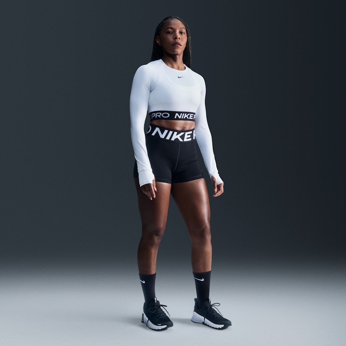 Nike Pro Sculpt Women's High-Waisted 3" Biker Shorts