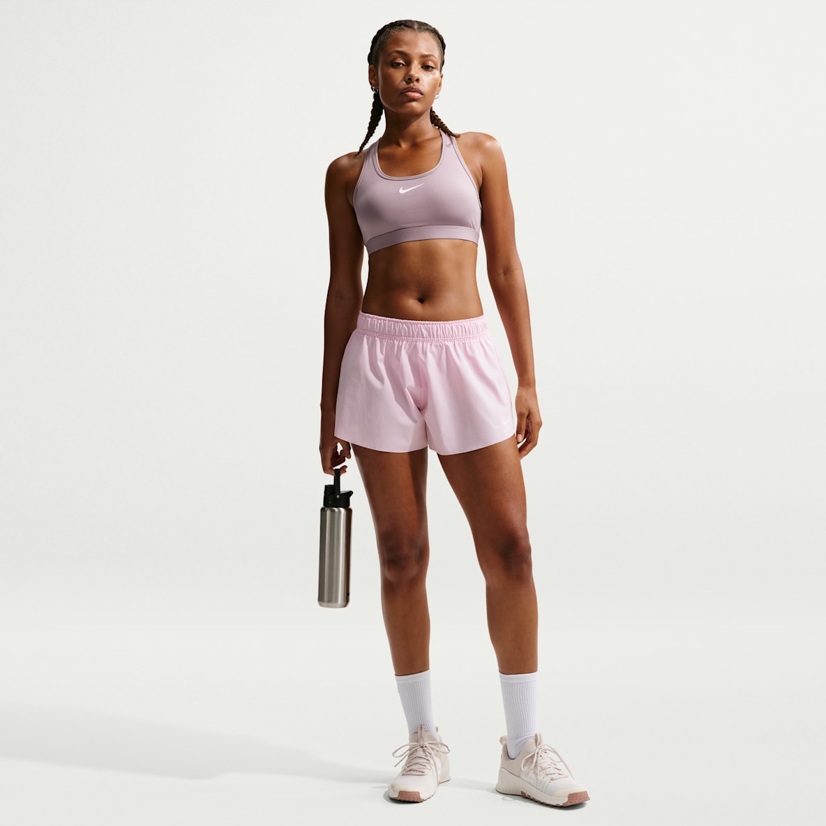 Nike One Women's Mid-Rise 3" Brief-Lined Shorts