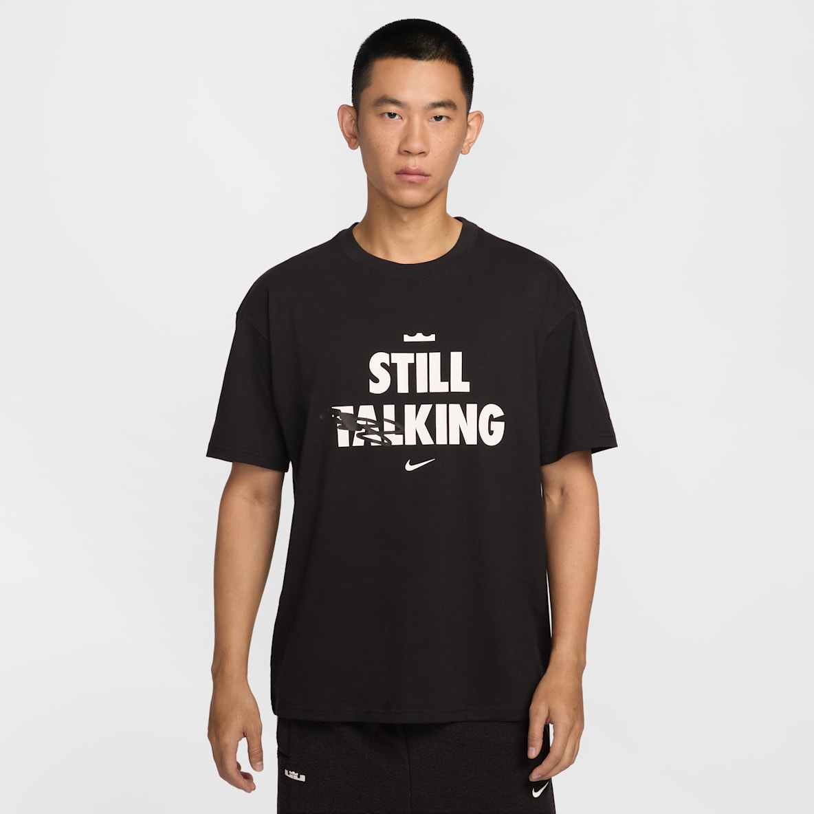 LeBron 'Shut Up and Dribble' Nike Men's Basketball T-Shirt