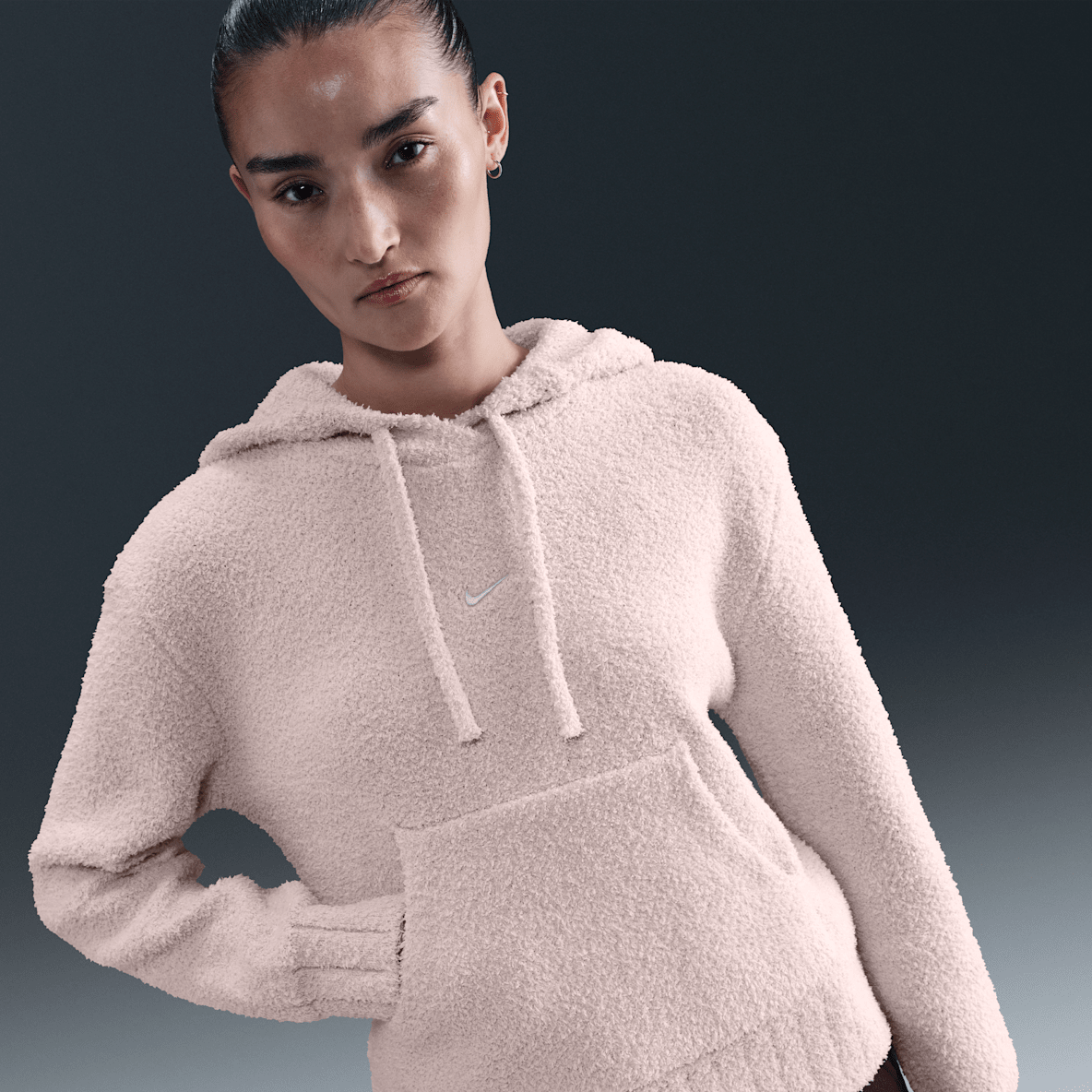 Nike Sportswear Phoenix Cosy Bouclé Women's Loose Knit Hoodie