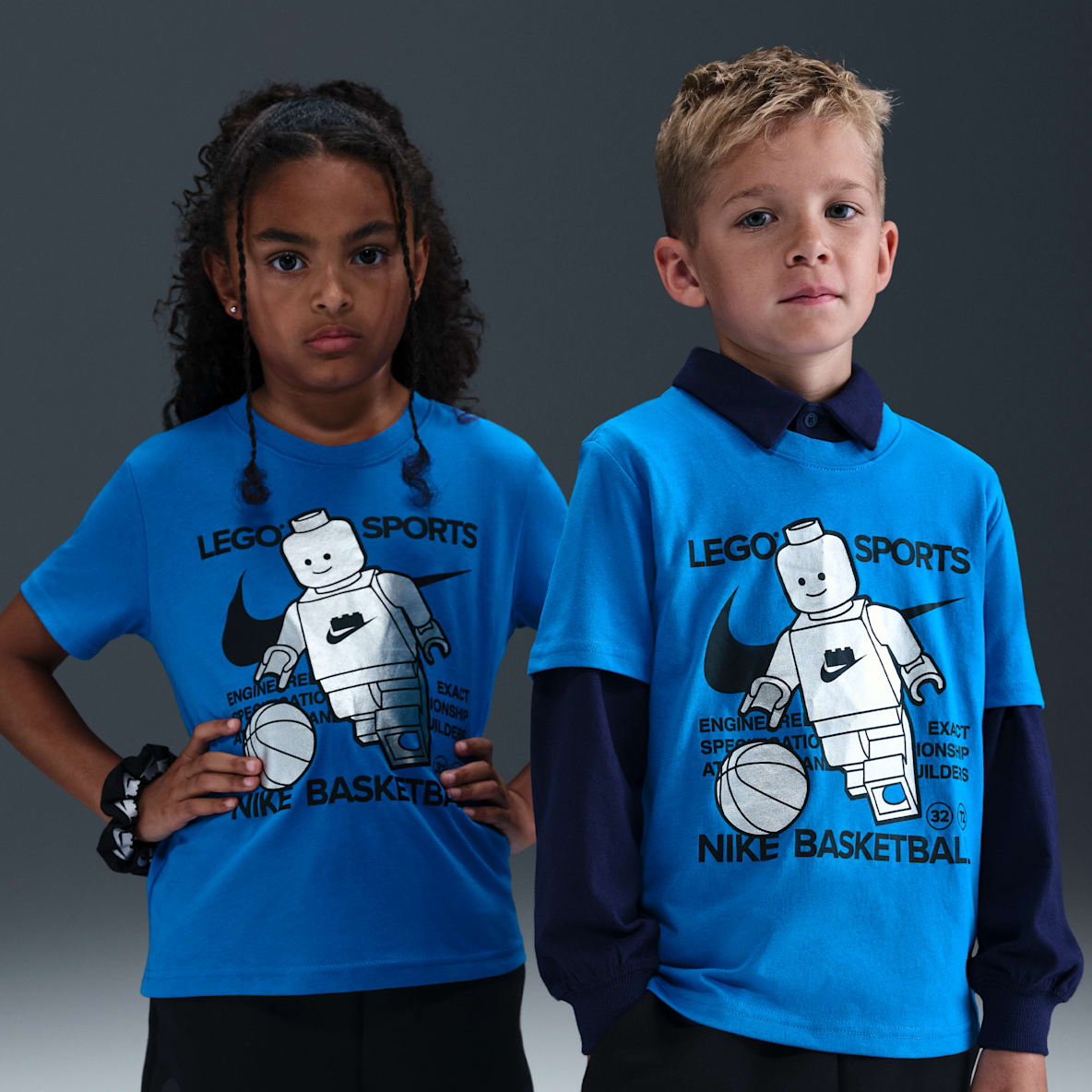 Nike x LEGO® Collection Playera para niños talla pequeña