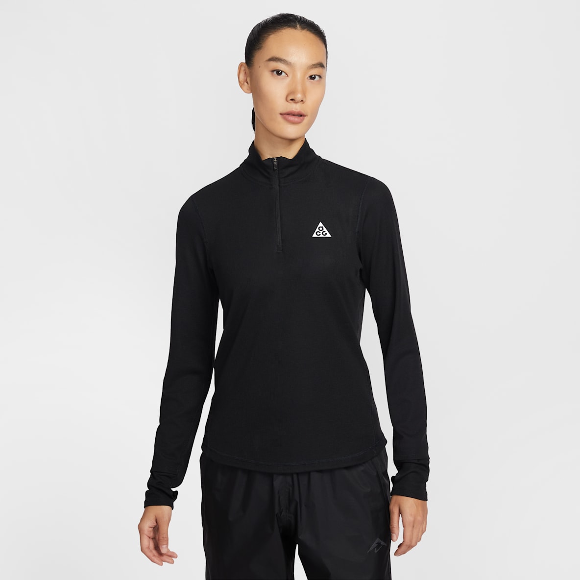 ナイキ ACG ウィメンズ Dri-FIT ハーフジップ トレイルランニング トップス