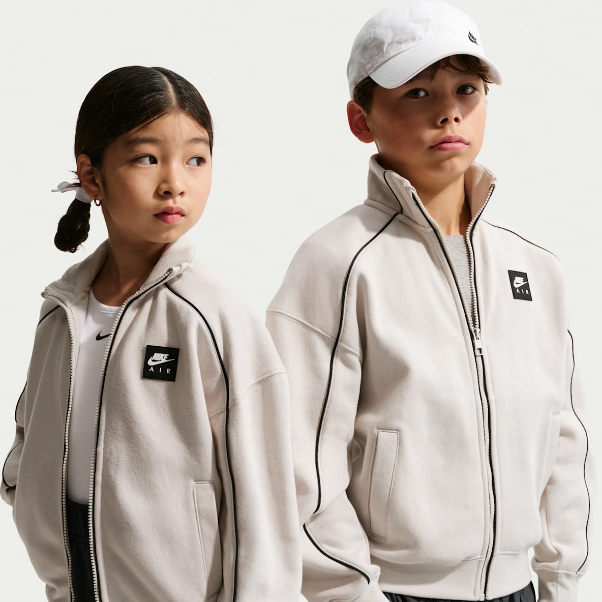Nike Air Older Kids' Fleece Tracksuit Jacket