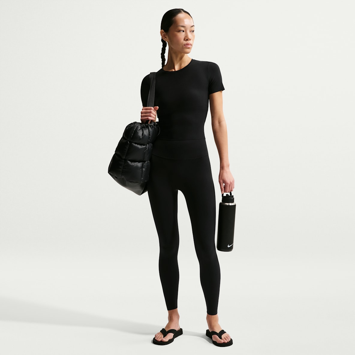 Nike Zenvy Women's High-Waisted 7/8 Leggings with No Front Seam