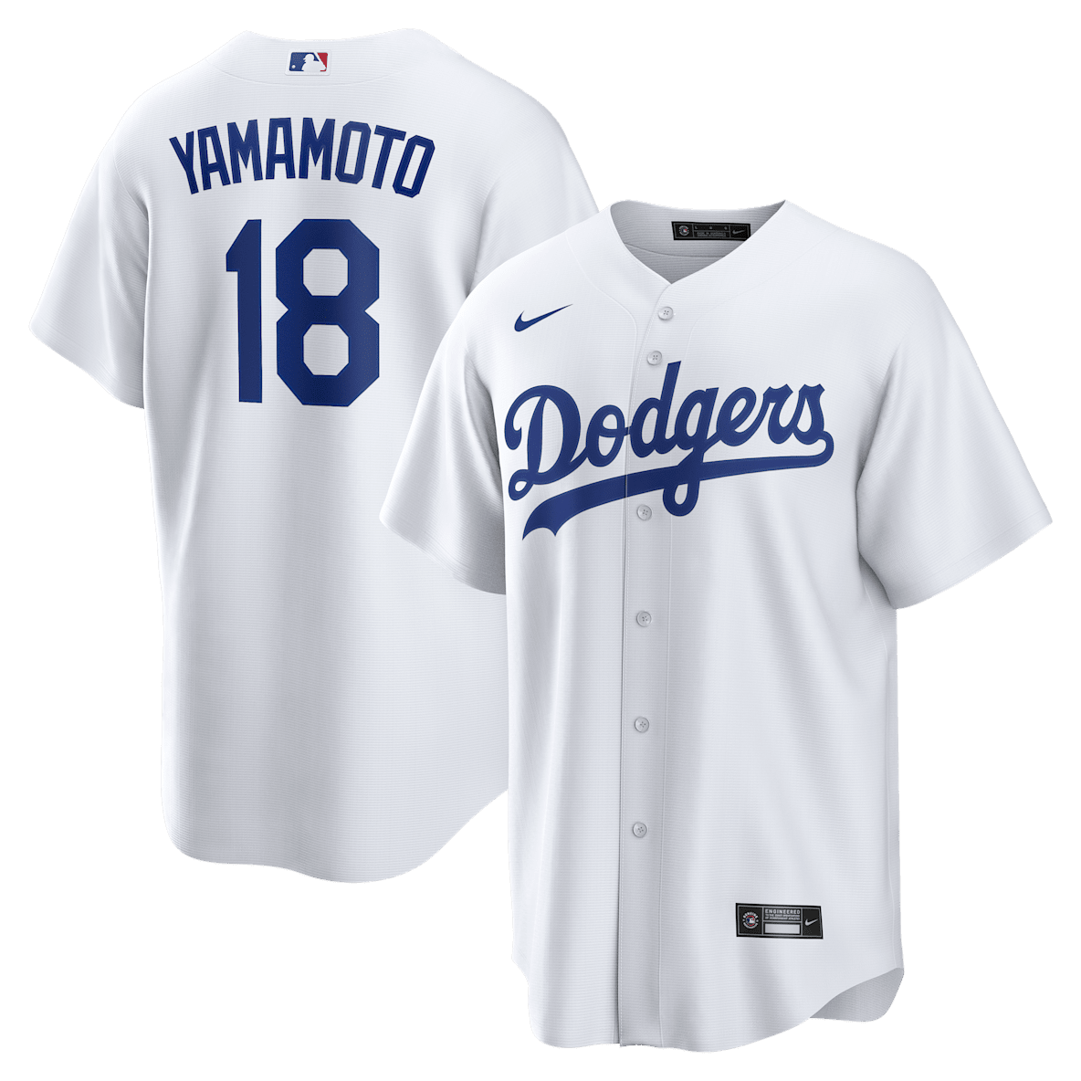 Yoshinobu Yamamoto Los Angeles Dodgers Men's Nike MLB Replica Jersey