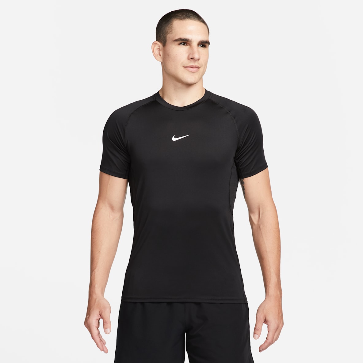 Nike Pro Haut à manches courtes slim Dri-FIT pour homme