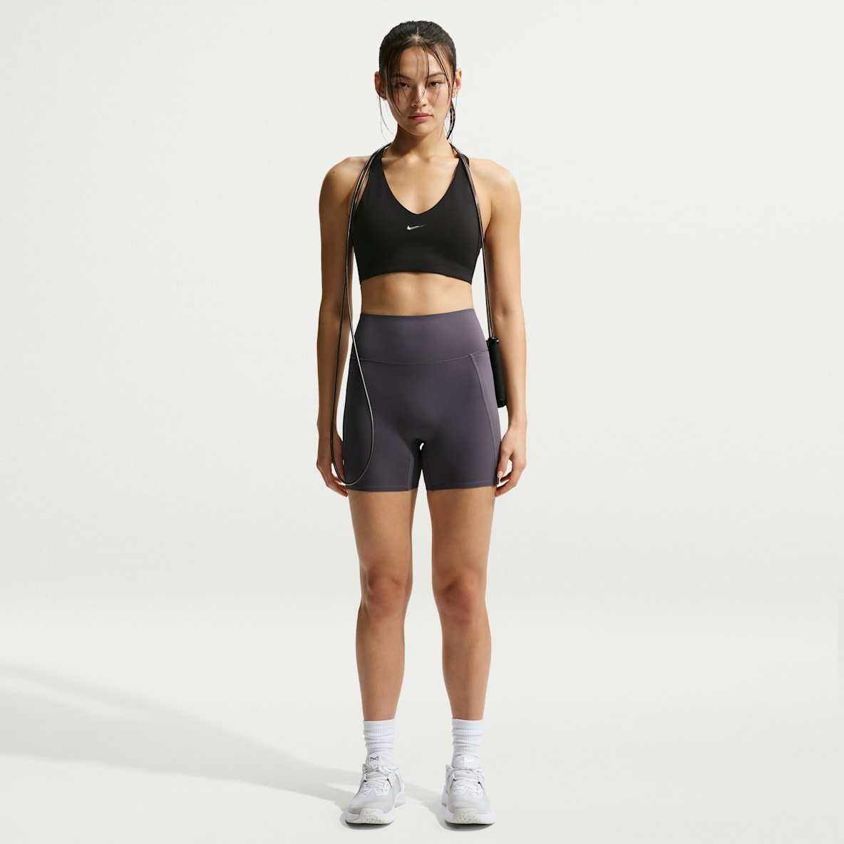 Nike Universa Women's High-Waisted 12.5cm (approx.) Biker Shorts with No Front Seam
