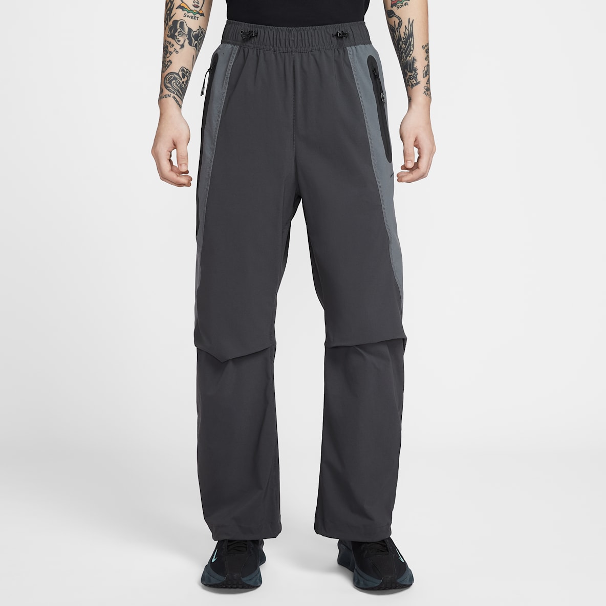 Nike Tech メンズ Dri-FIT ウーブン カラーブロック パンツ