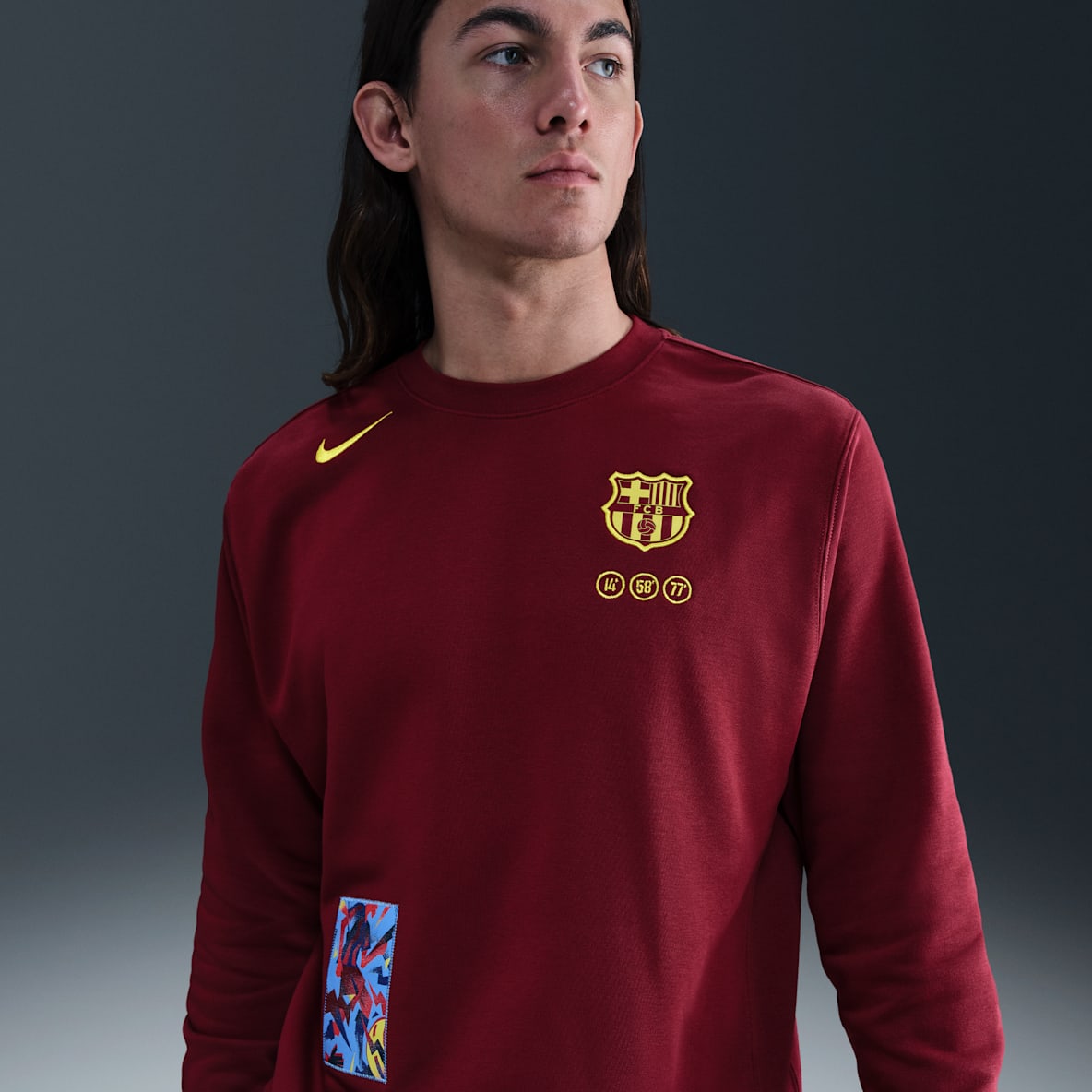 F.C. Barcelona Club Fourth Men's Nike Football Crew-Neck