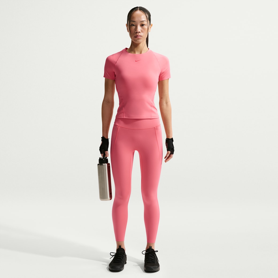 Nike Universa Women's High-Waisted 7/8 Leggings with No Front Seam