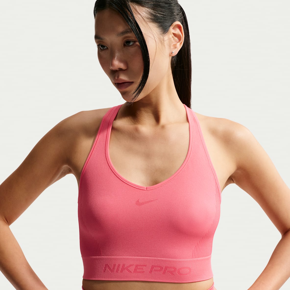 Nike Pro Seamless Women's Dri-FIT Cropped Tank Top