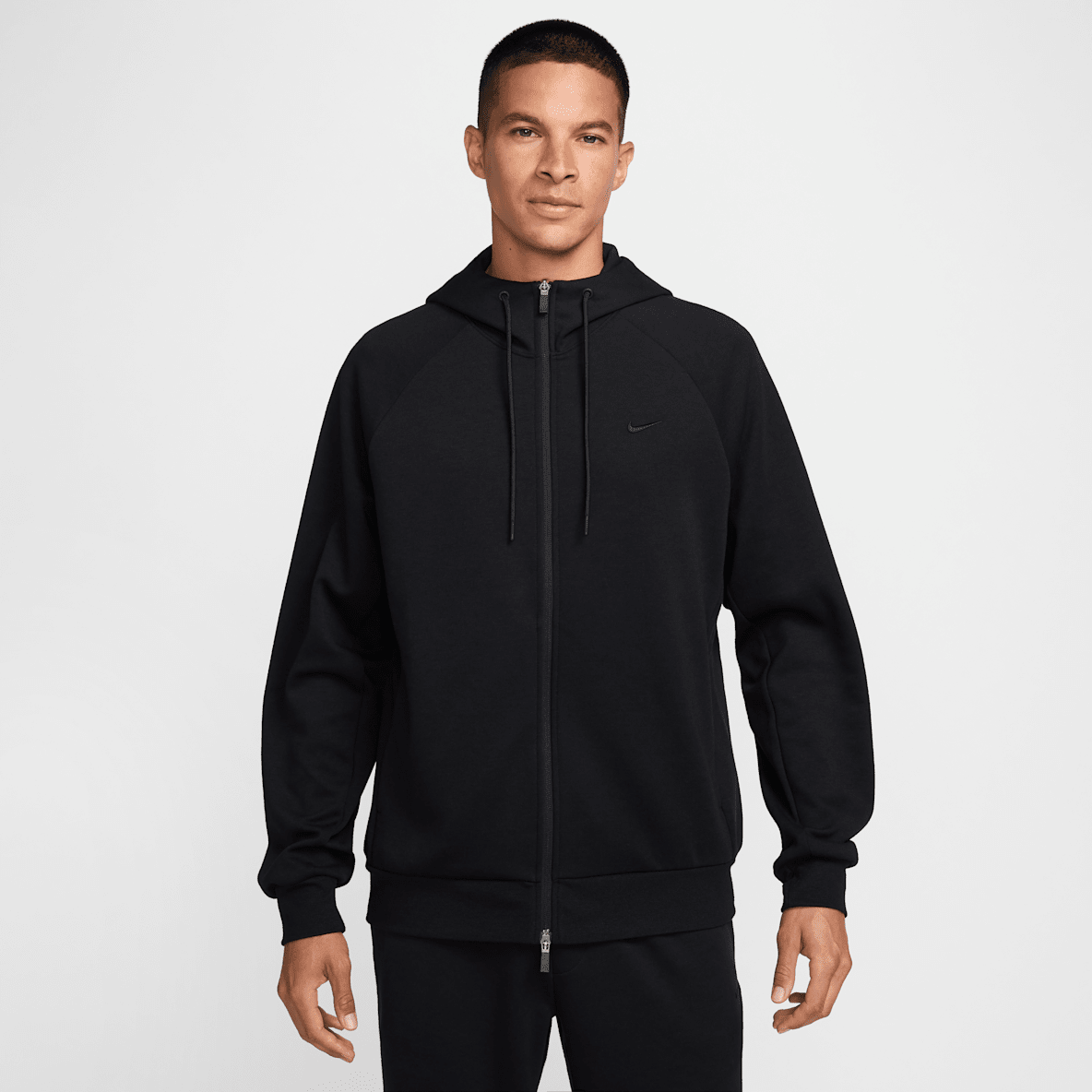 Nike Primary Fleece Sudadera con gorro de alto rendimiento Dri-FIT UV de cierre completo para hombre