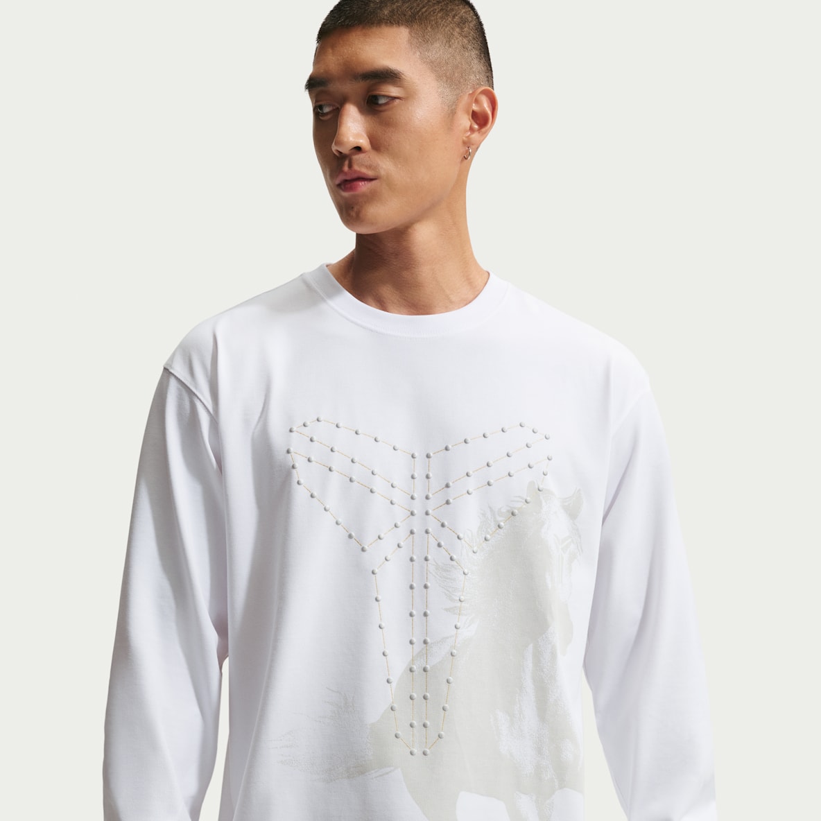 コービー メンズ Dri-FIT ロングスリーブ バスケットボール Tシャツ