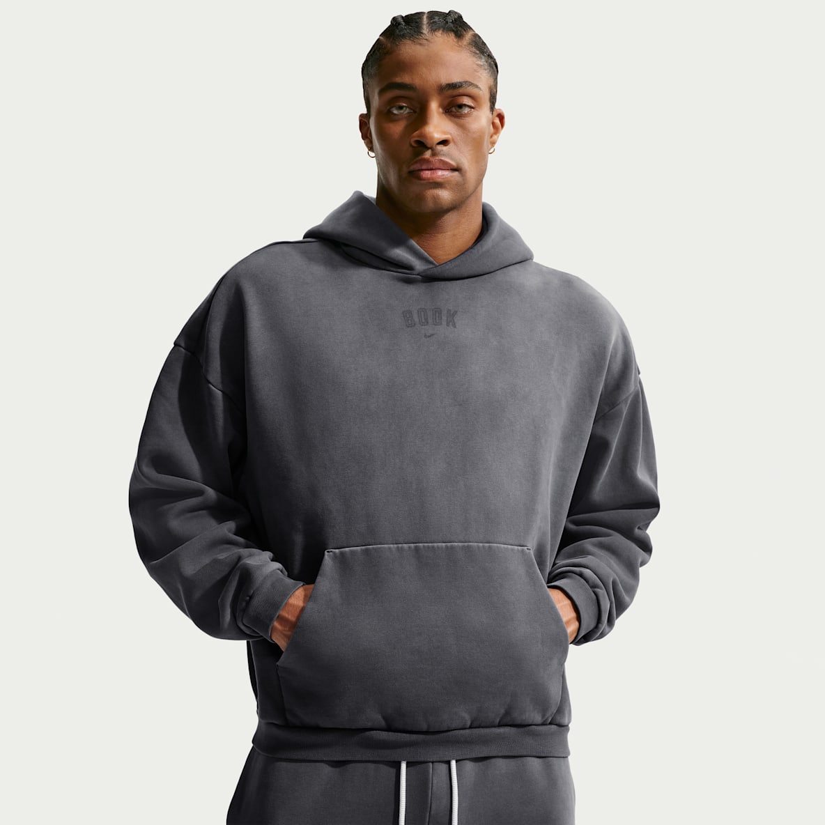 Book Standard Issue Sudadera con gorro sin cierre cepillada para hombre