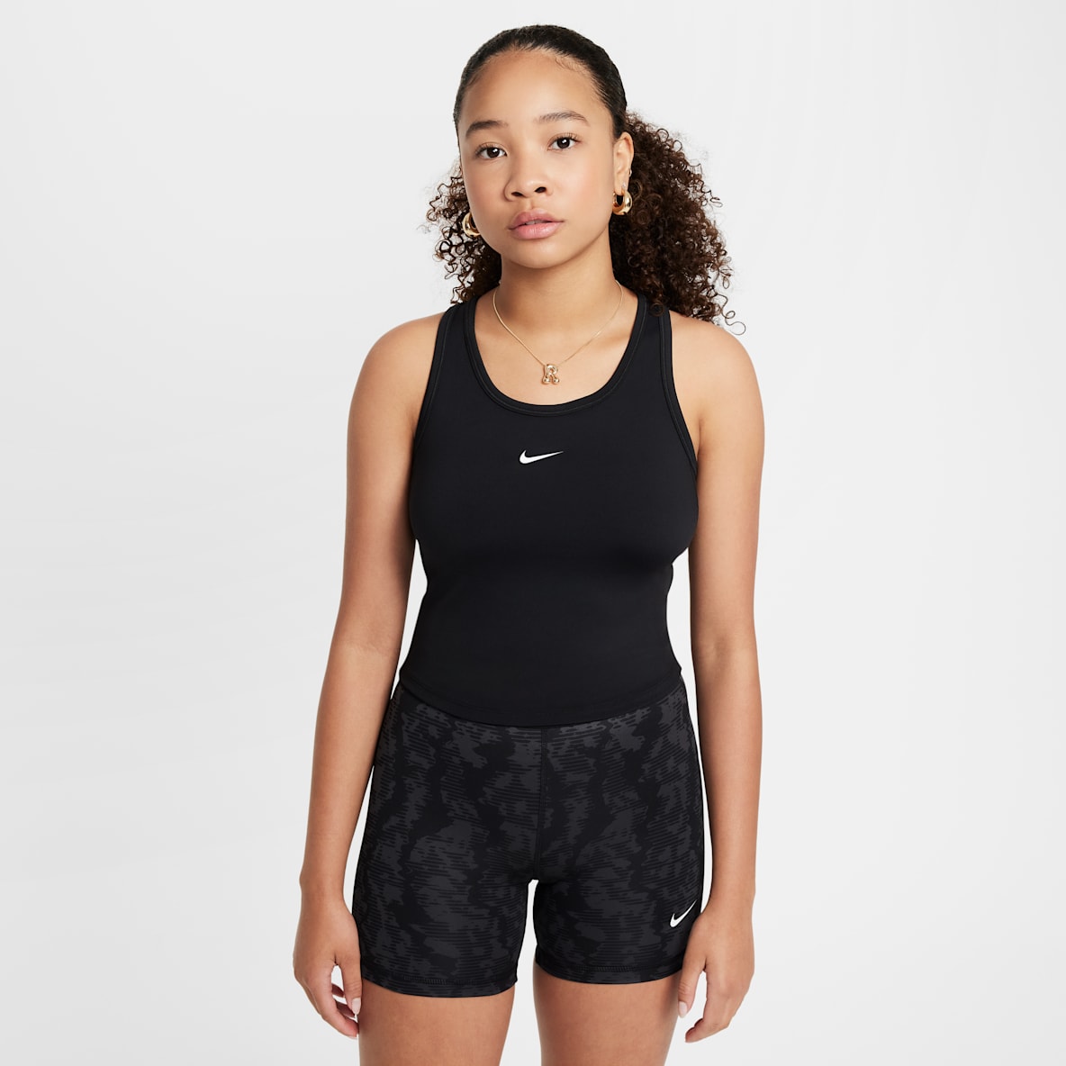Nike One Fitted Older Kids' (Girls') Dri-FIT Tank Top