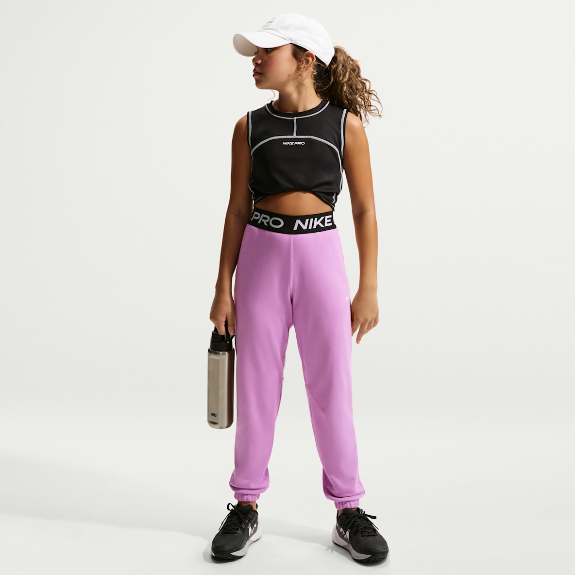 ナイキ プロ フリース ジュニア (ガールズ) Dri-FIT ジョガーパンツ