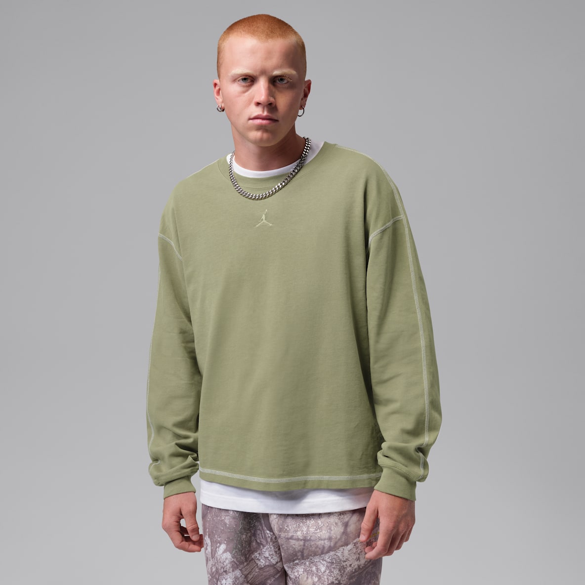 Jordan Flight Men's Heavyweight Long-Sleeve Top