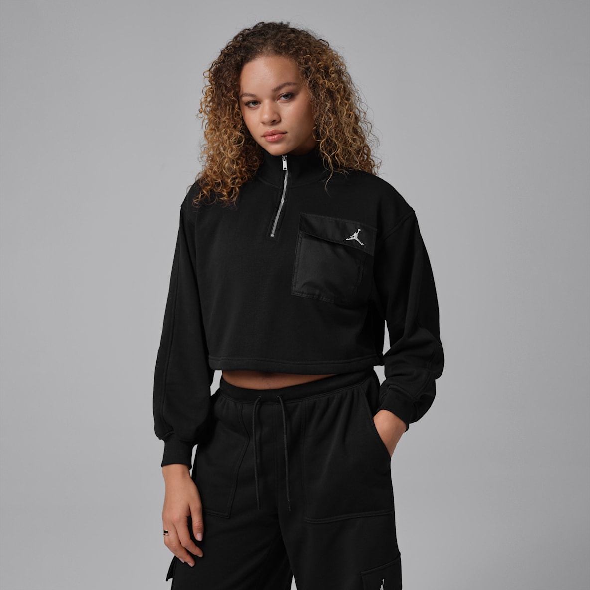 Jordan Brooklyn Fleece Women's 1/4-Zip Hike Mike Top