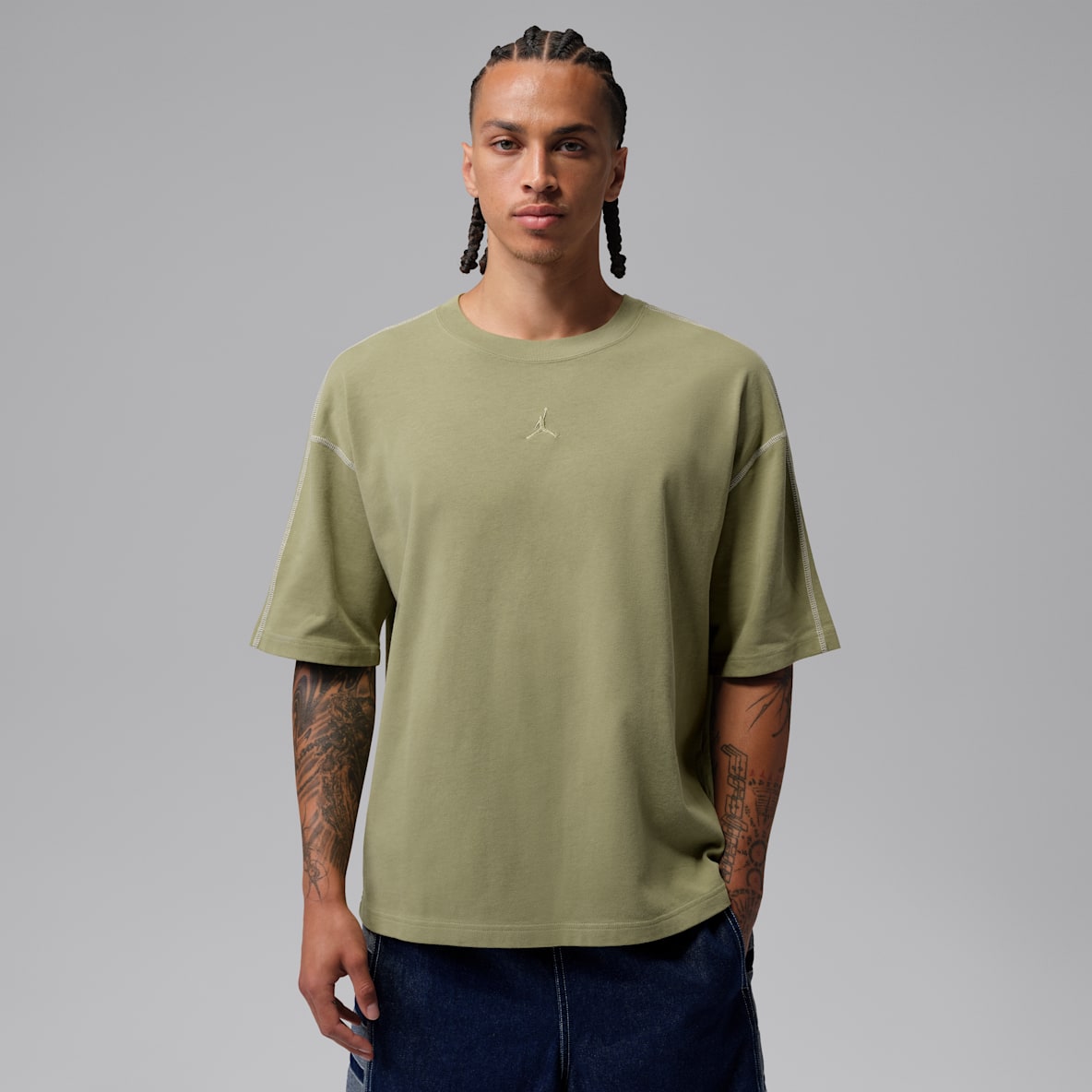 Jordan Flight Playera de manga corta de alta densidad para hombre