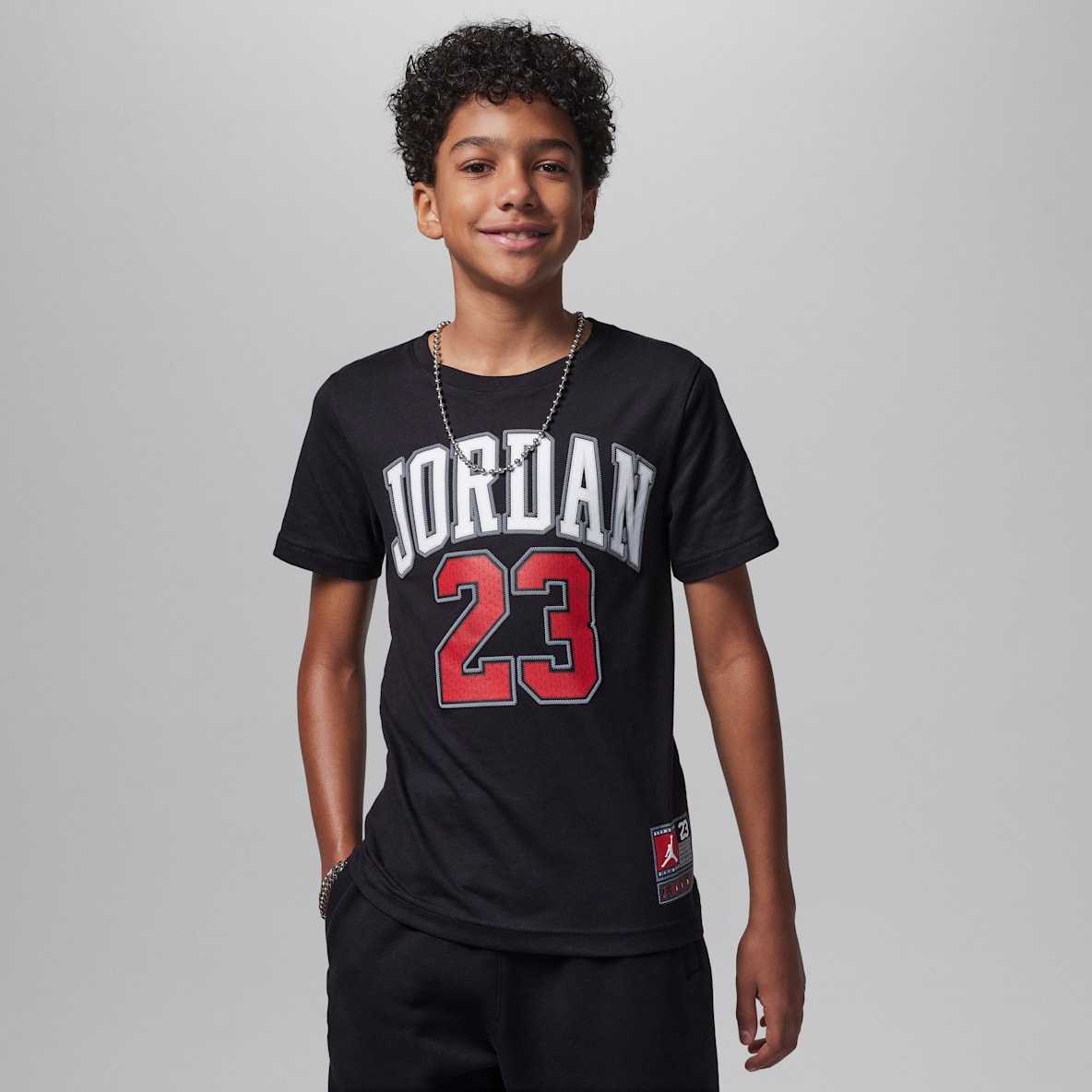 Jordan Playera de entrenamiento Flight para niños talla grande