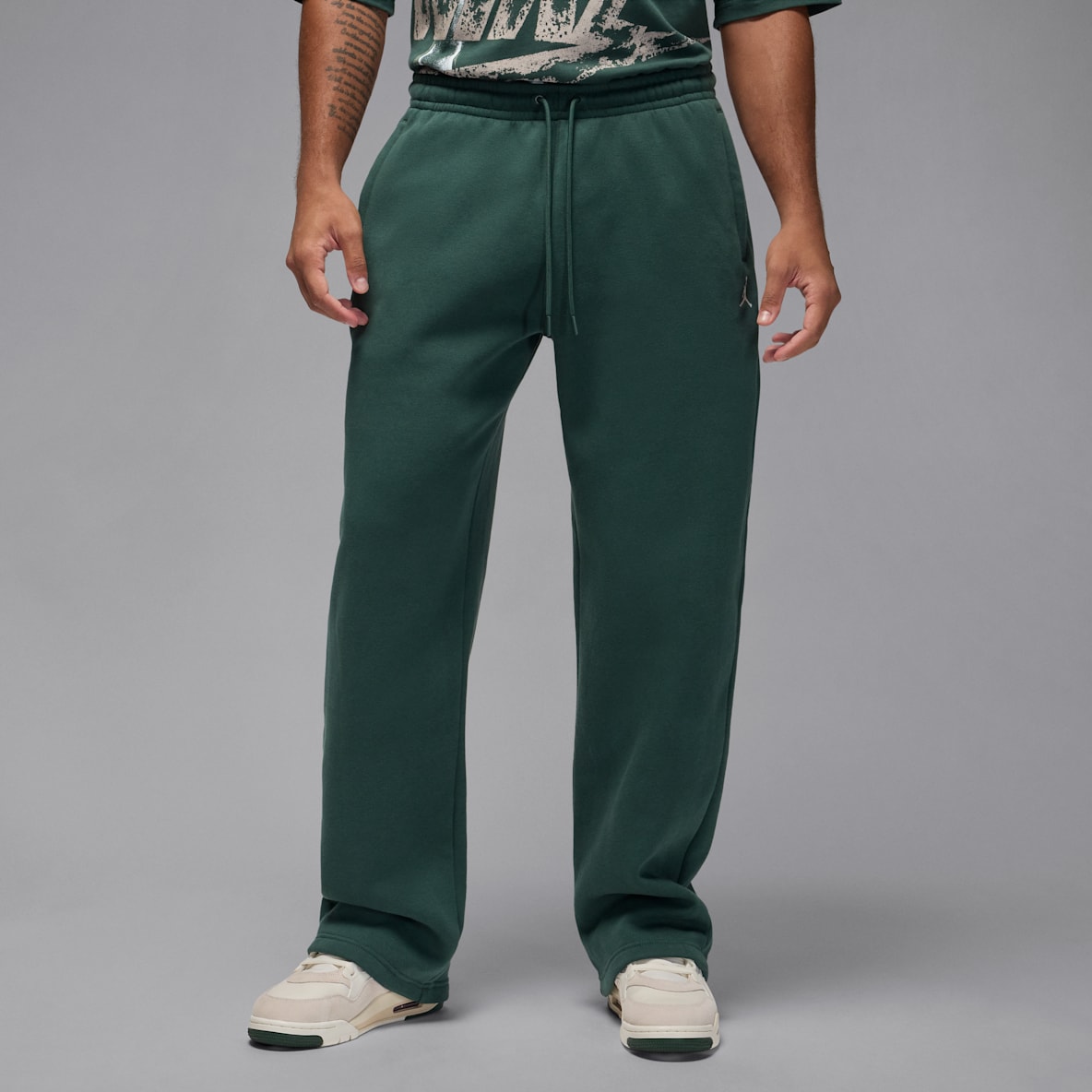 Jordan Brooklyn Fleece Men's Oversized Open-Hem Pants