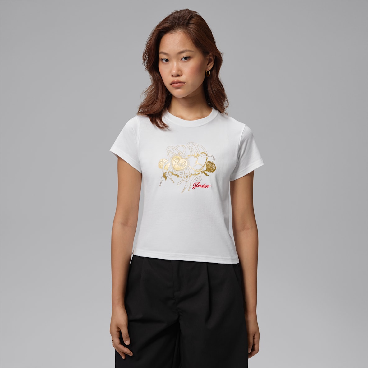 ジョーダン ブルックリン ウィメンズ グラフィック Tシャツ