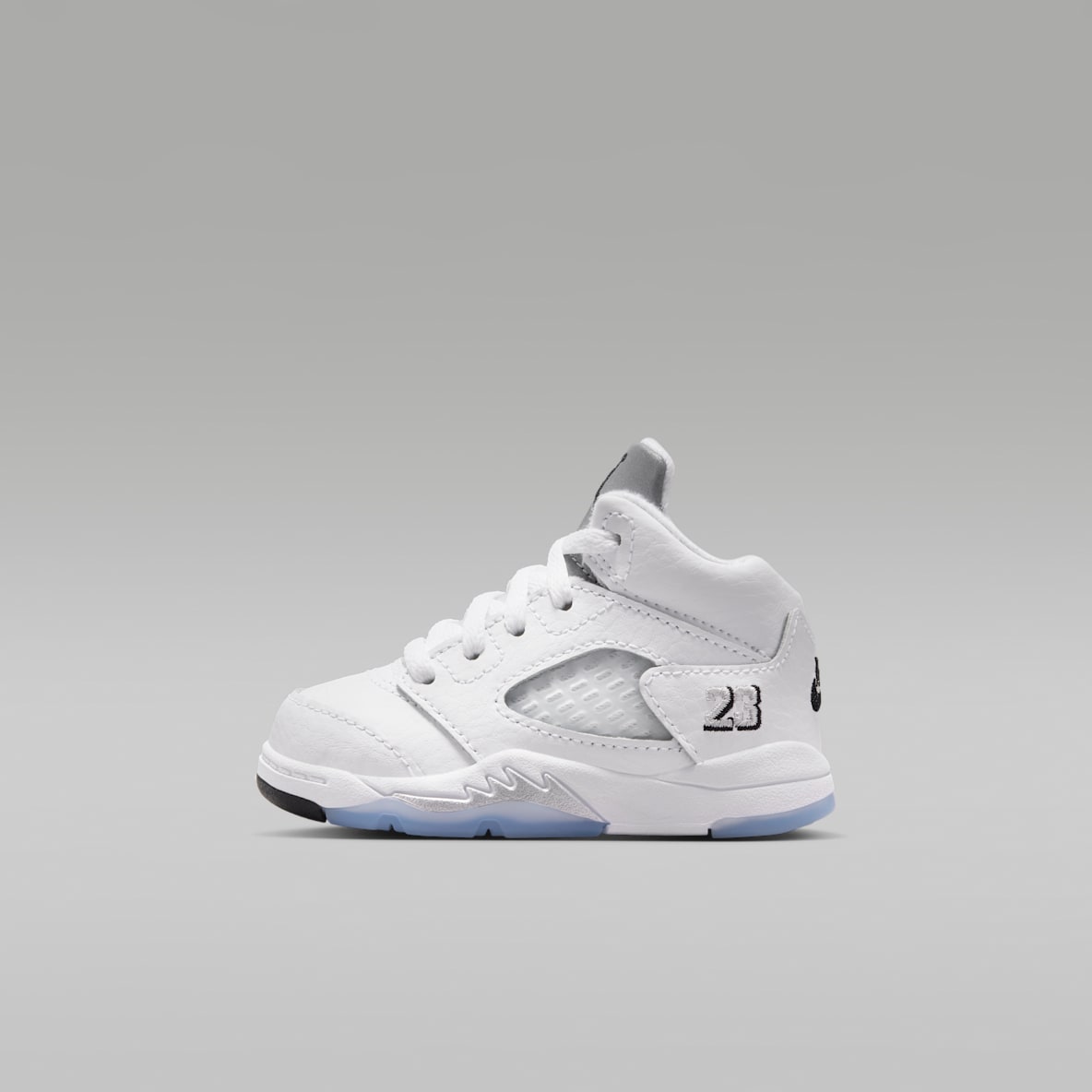 Jordan 5 Retro OG 'White Metallic' Baby & Toddler Shoes