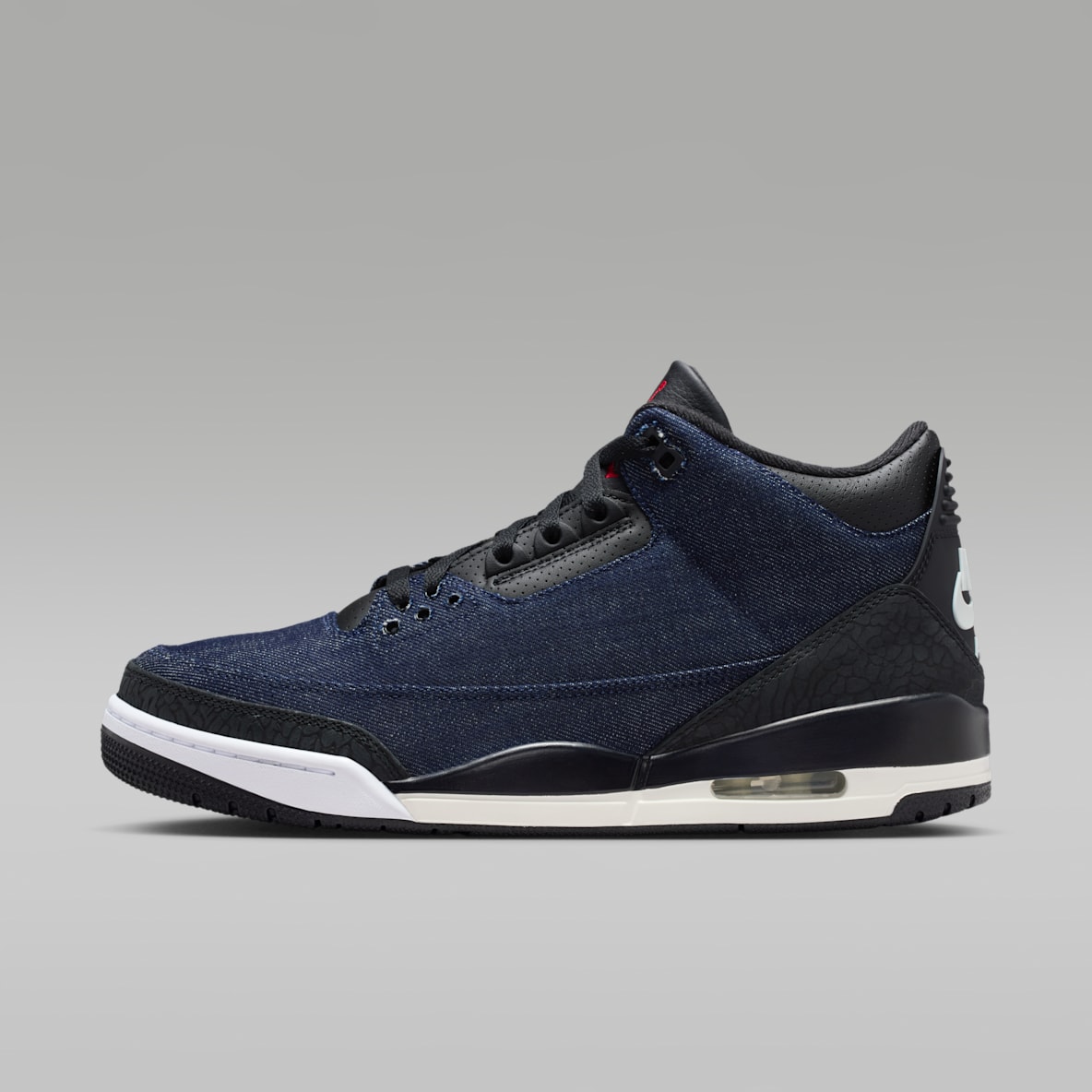 Air Jordan 3 x Levi's® 'Indigo and Gym Red' Men's shoes