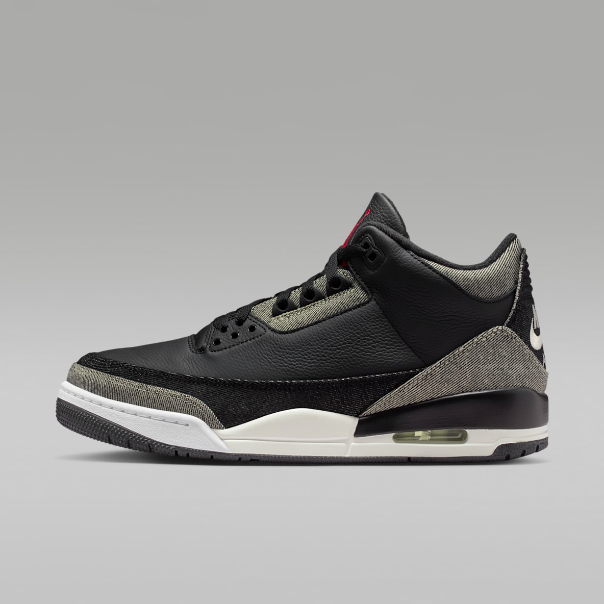 Air Jordan 3 x Levi's® 'Black and White' Men's shoes