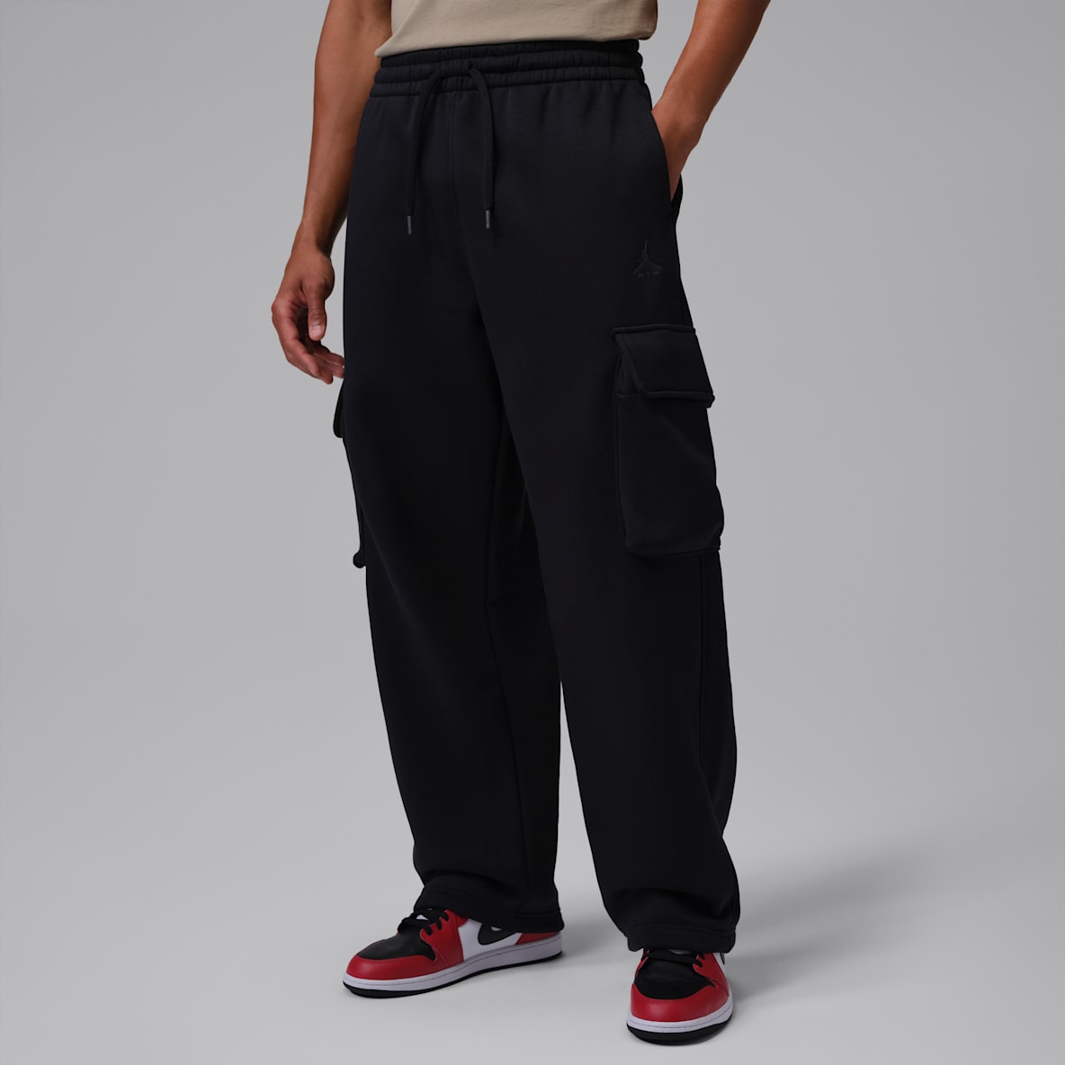 Jordan Brooklyn Men's Oversized Fleece Cargo Trousers