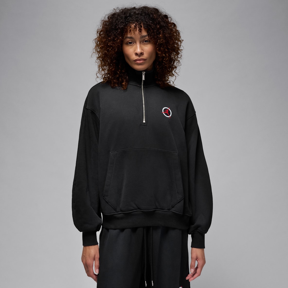 Jordan Flight Club Women's Fleece Quarter-Zip Sweatshirt
