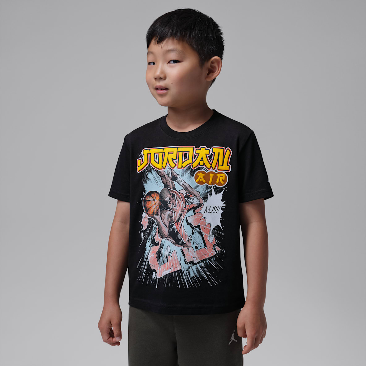 Jordan Playera Brooklyn Shattered Backboard para niños talla pequeña