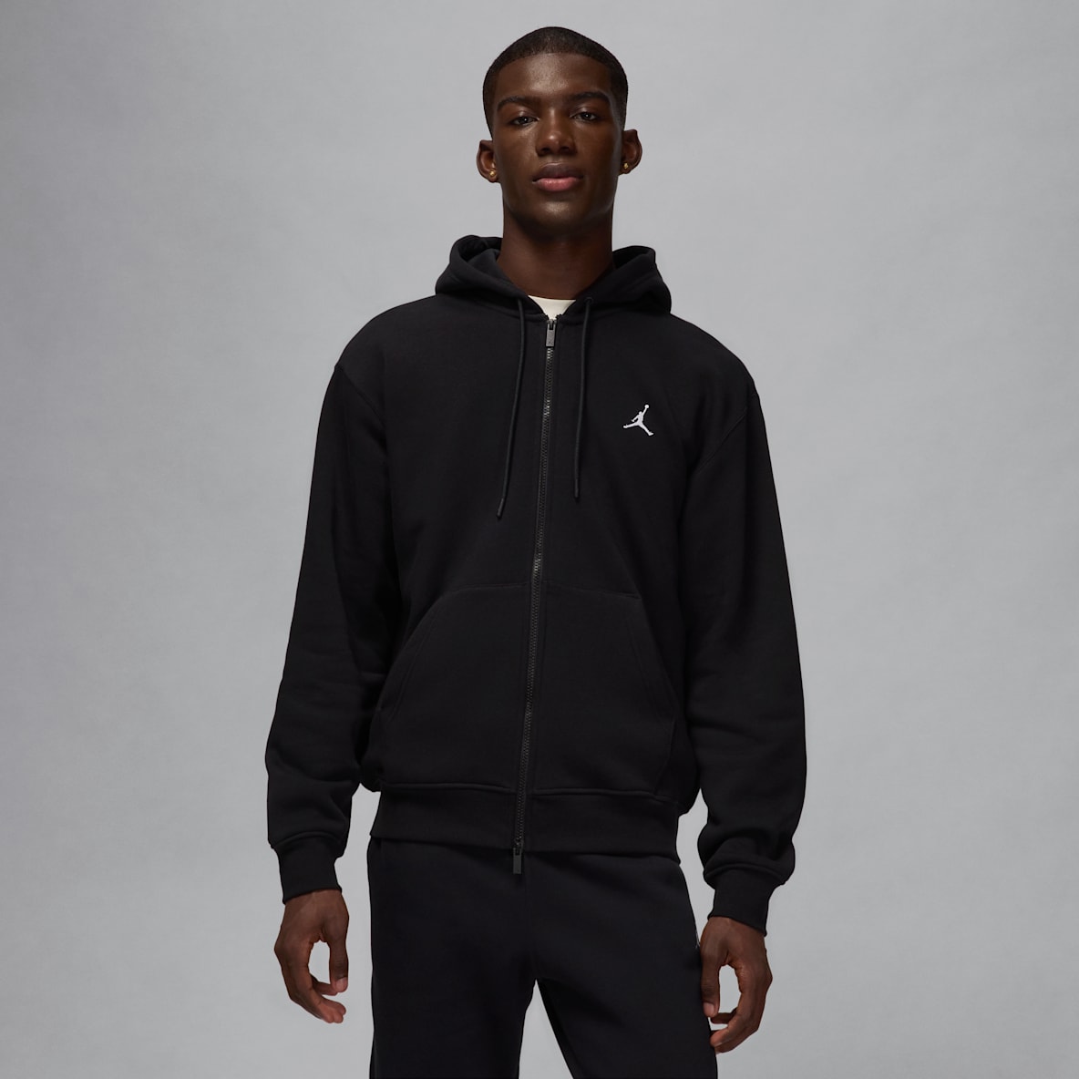 Jordan Brooklyn Fleece Sudadera con gorro de cierre completo para hombre