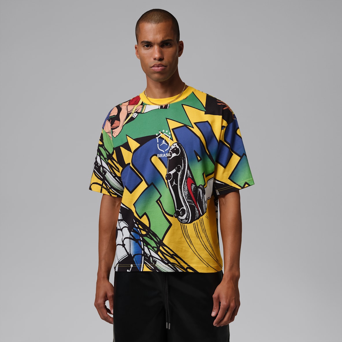 Jordan Essentials Playera de corte cuadrado para hombre
