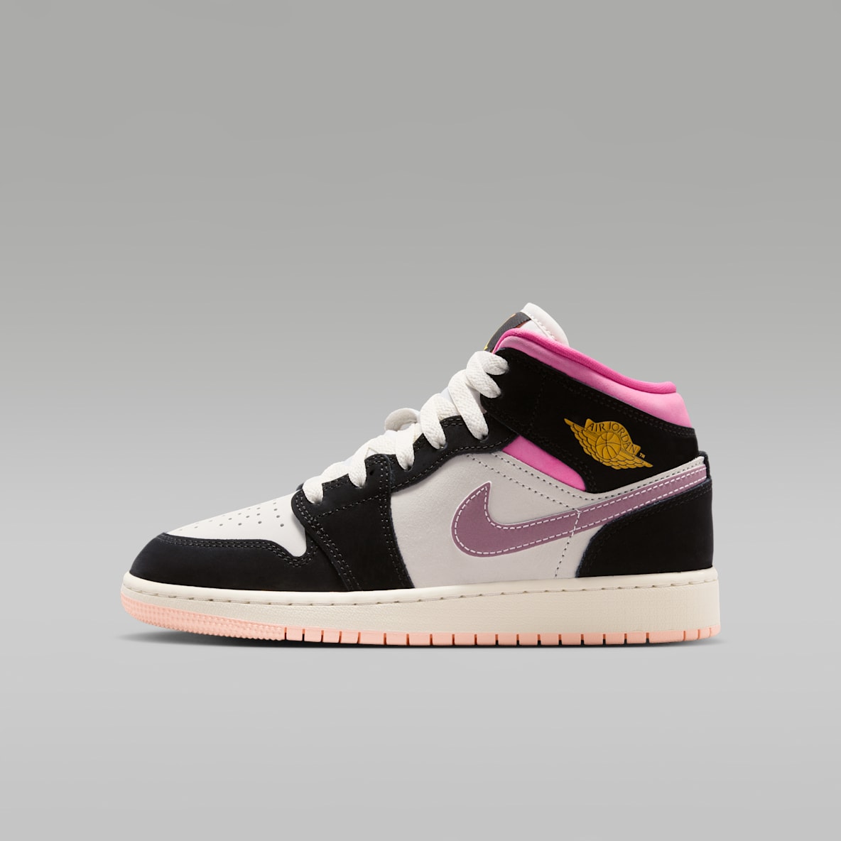 Air Jordan 1 Mid SE Big Kids' Shoes